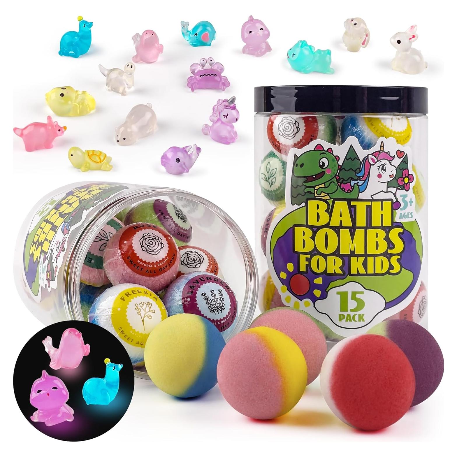 Set de 15 Bombas de Baño Sorpresa JunduoeR - Aromas Naturales