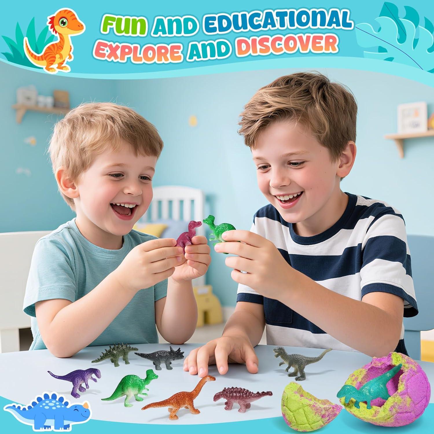 Set de 9 Bolas de Baño de Dinosaurio Bofuoos - Regalo Divertido