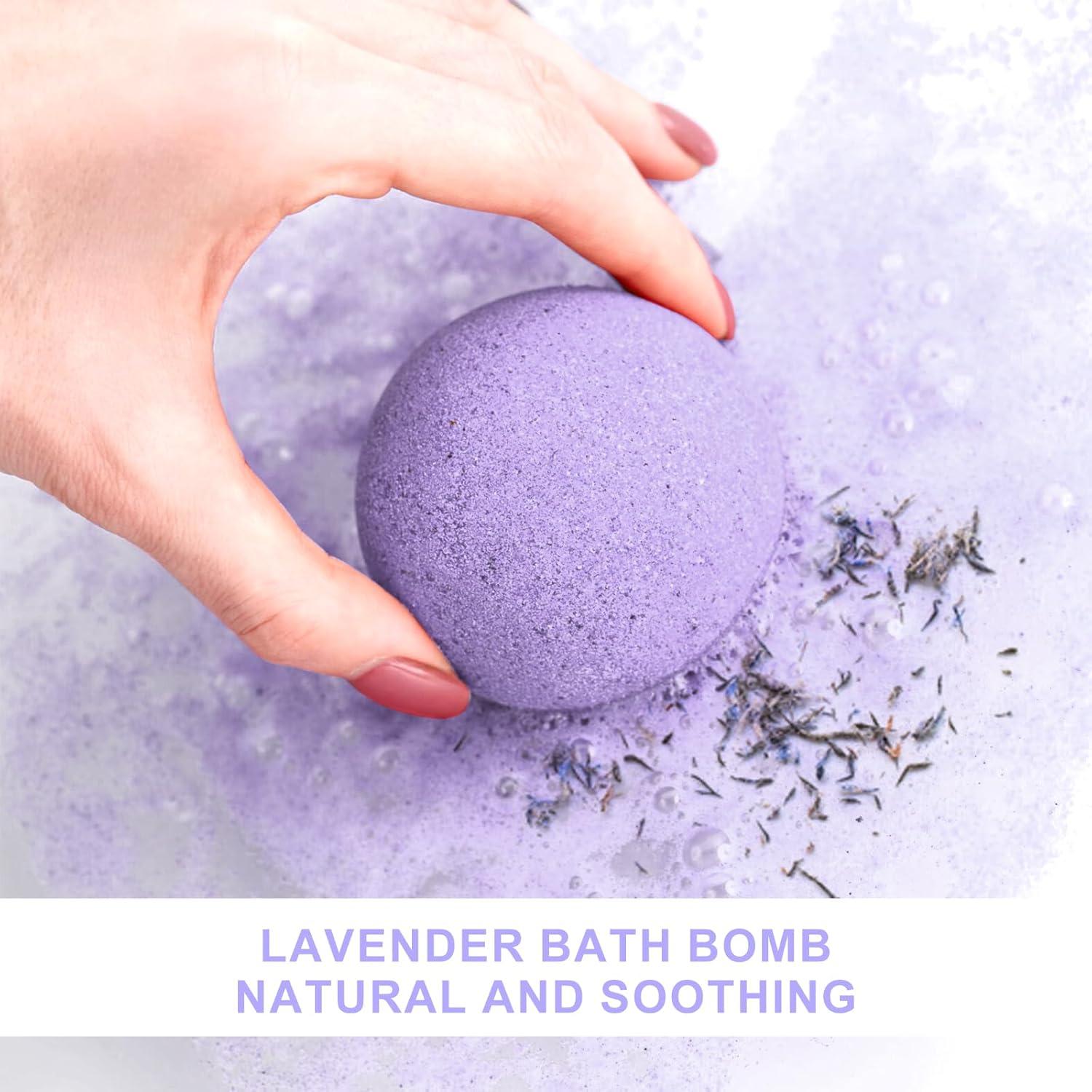 Kit de Spa Hecho a Mano Ufeekare 7 Piezas Aroma Lavanda