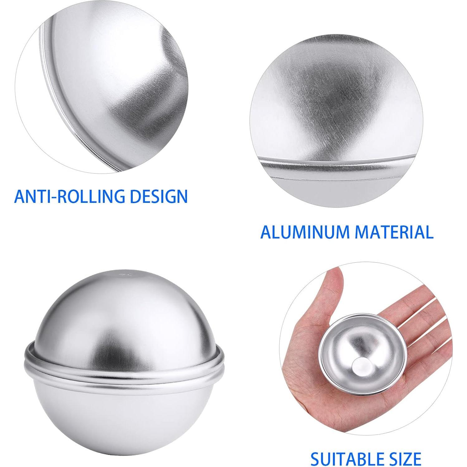 Kit de Molde para Bombas de Baño 20 Piezas Petutu Aluminio