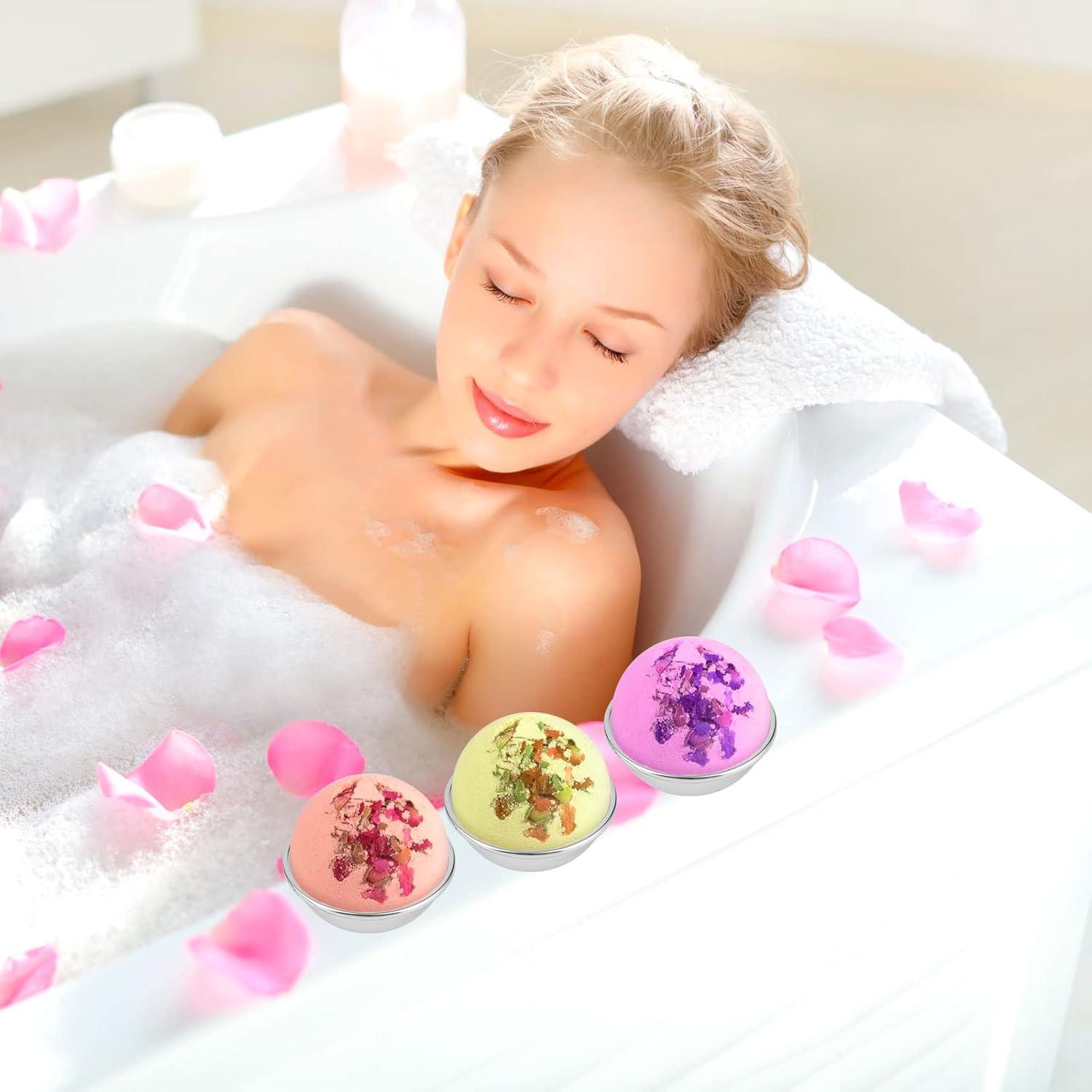 Kit de Molde para Bombas de Baño 20 Piezas Petutu Aluminio