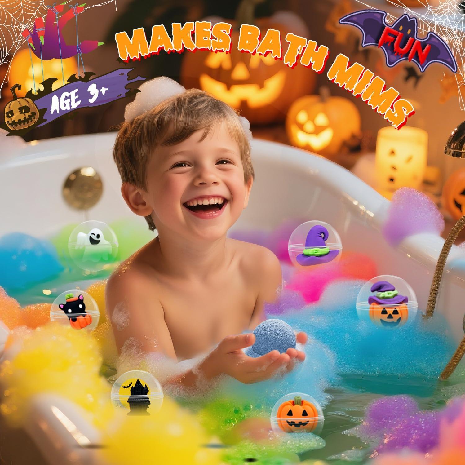 Set de 6 Bombas de Baño Halloween con Juguetes Sorpresa
