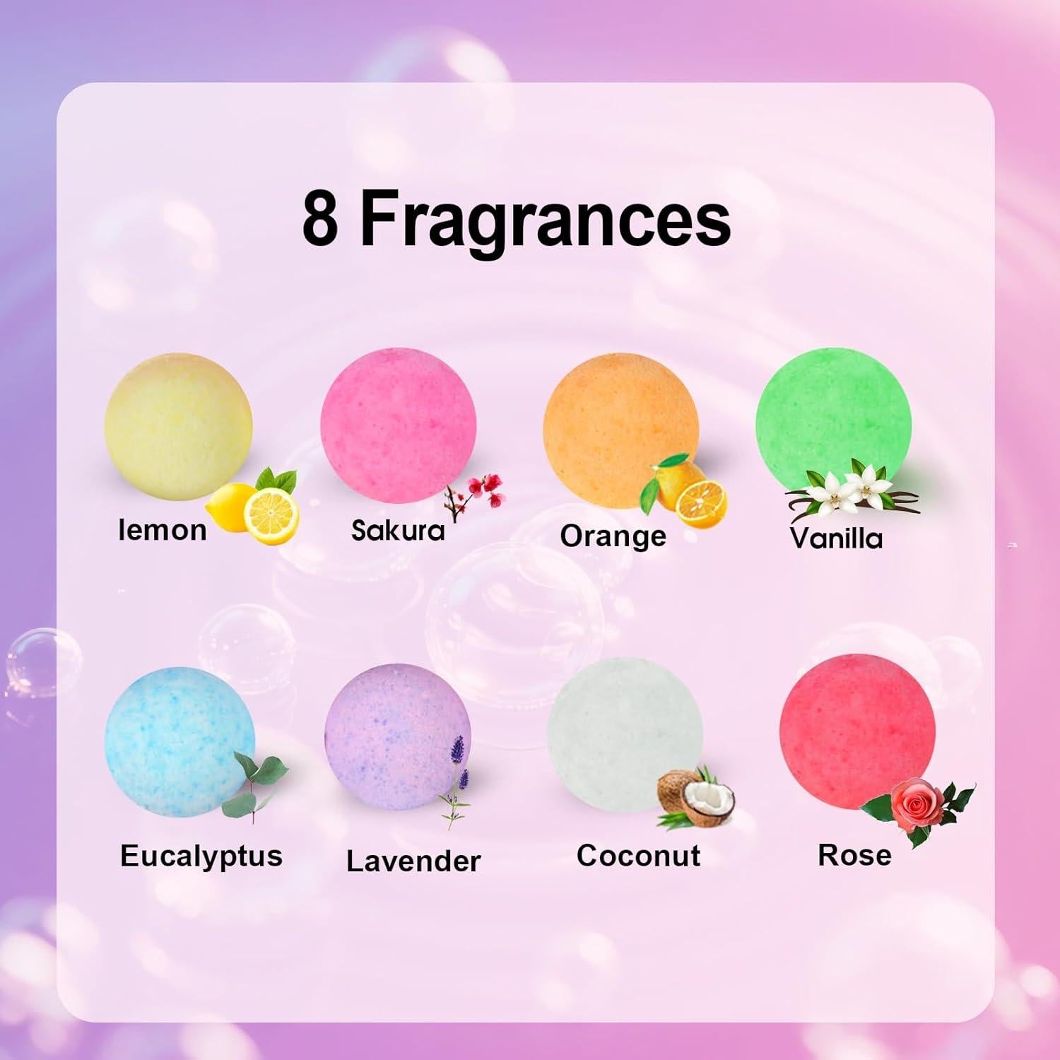 Set de 24 Bombas de Baño iHave para Niños - Aromas Variados