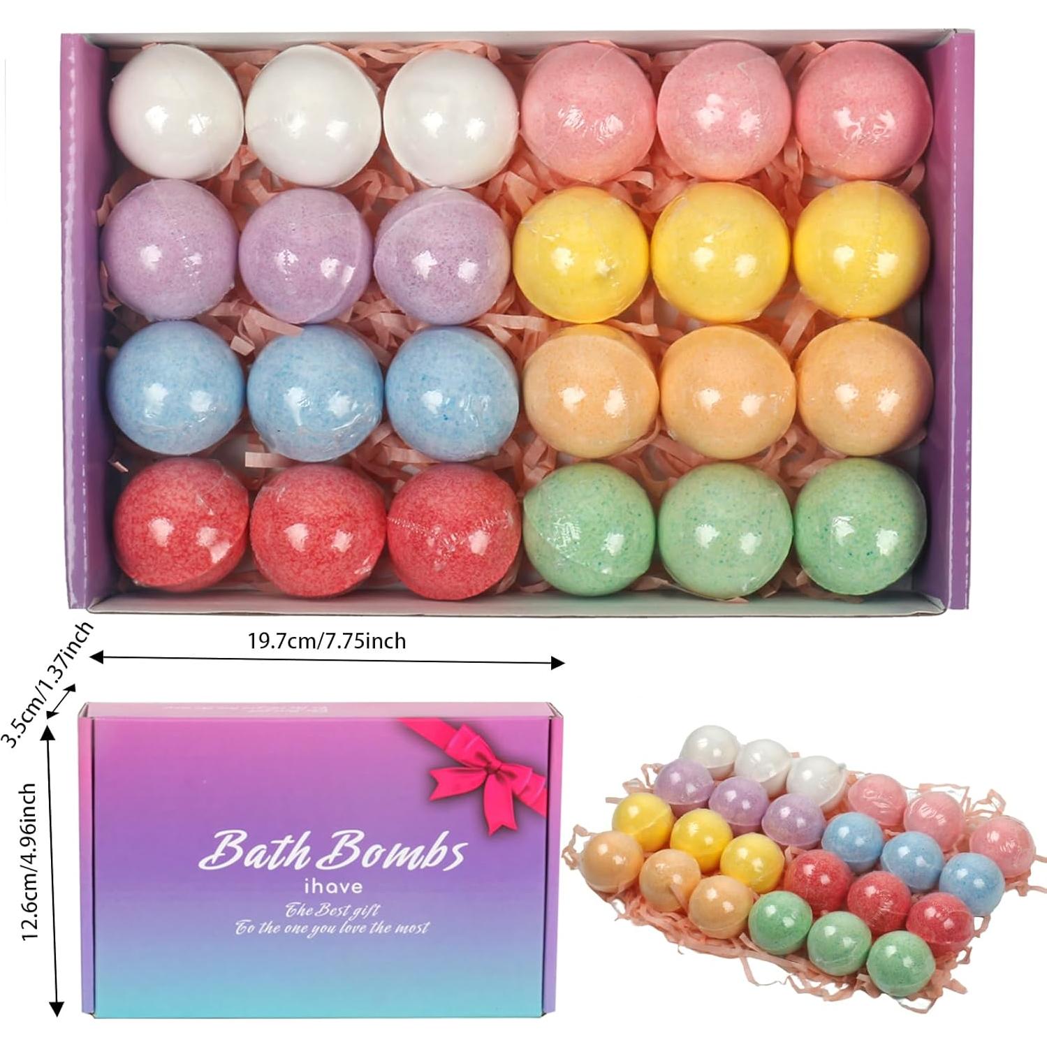 Set de 24 Bombas de Baño iHave para Niños - Aromas Variados
