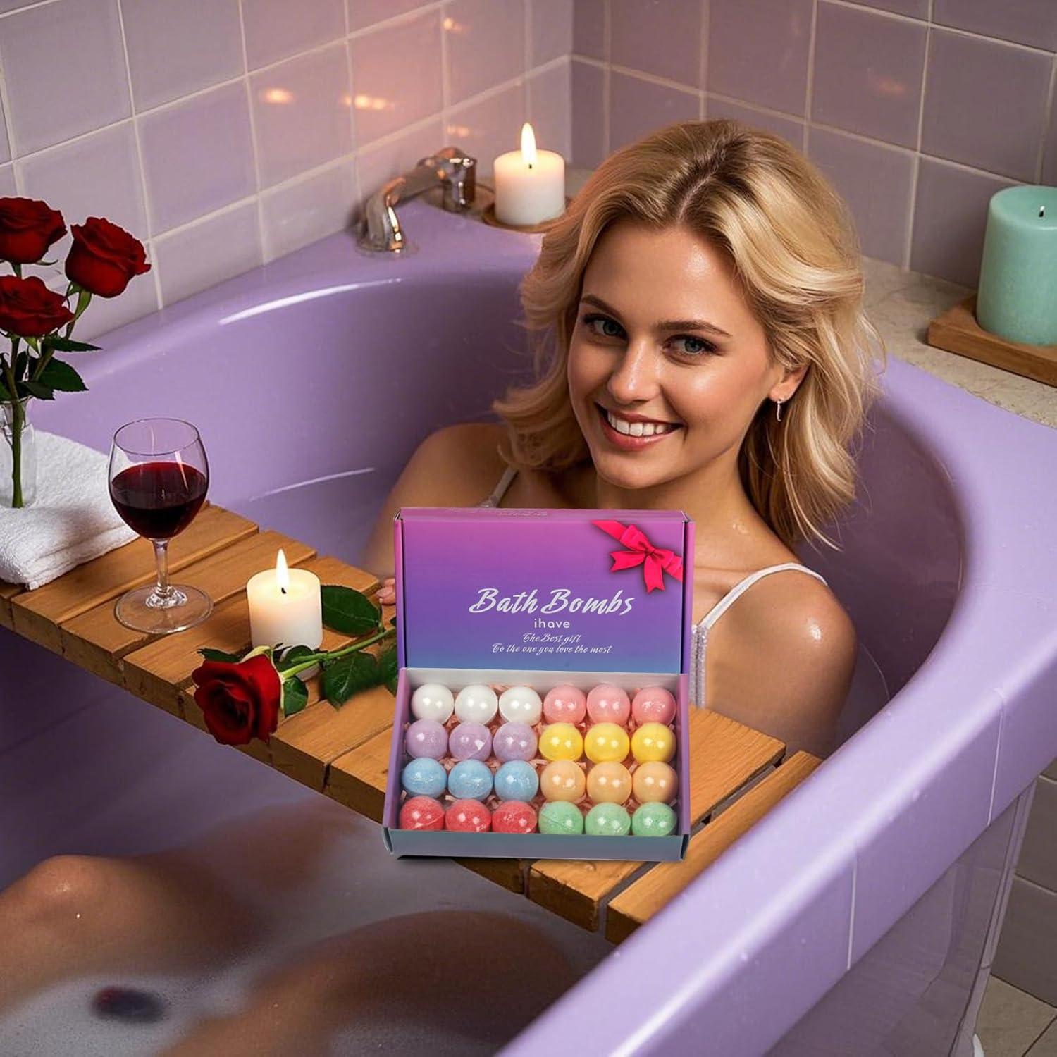 Set de 24 Bombas de Baño iHave para Niños - Aromas Variados