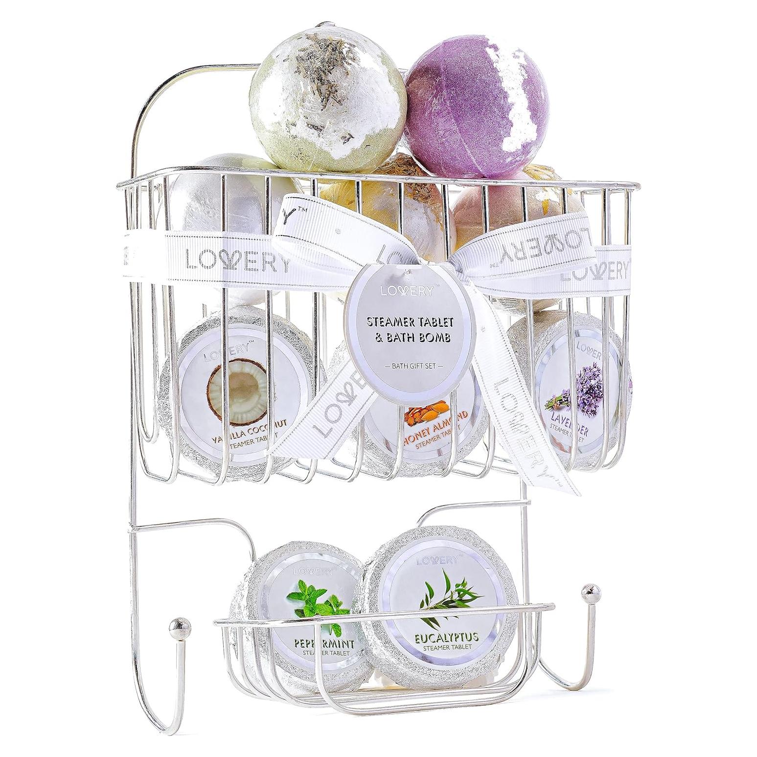 Juego de Bombas de Baño y Pastillas de Vapor Lovery - 10 Aromas