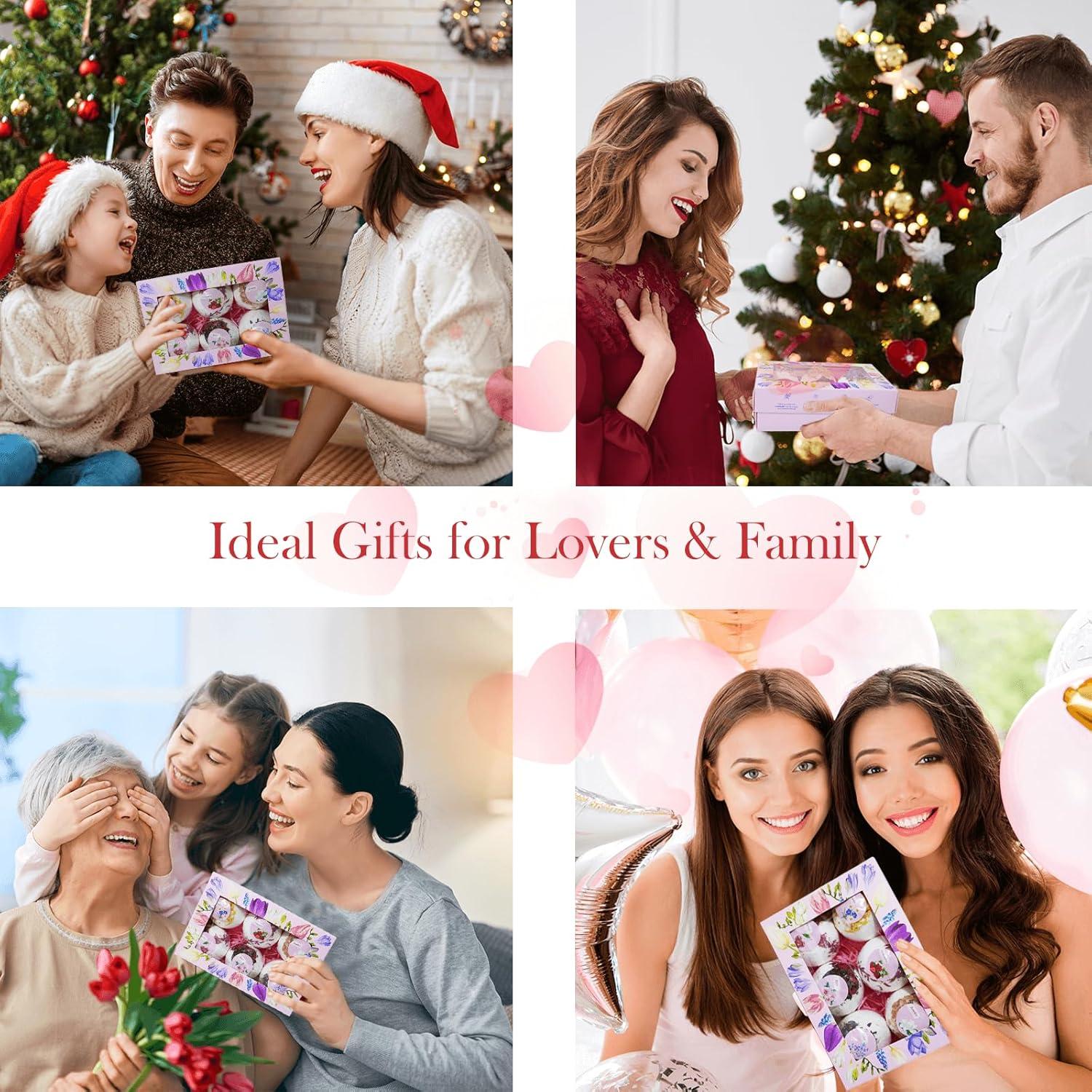 Set de Bombas de Baño Efervescentes Persidra - 6 Piezas con Pétalos