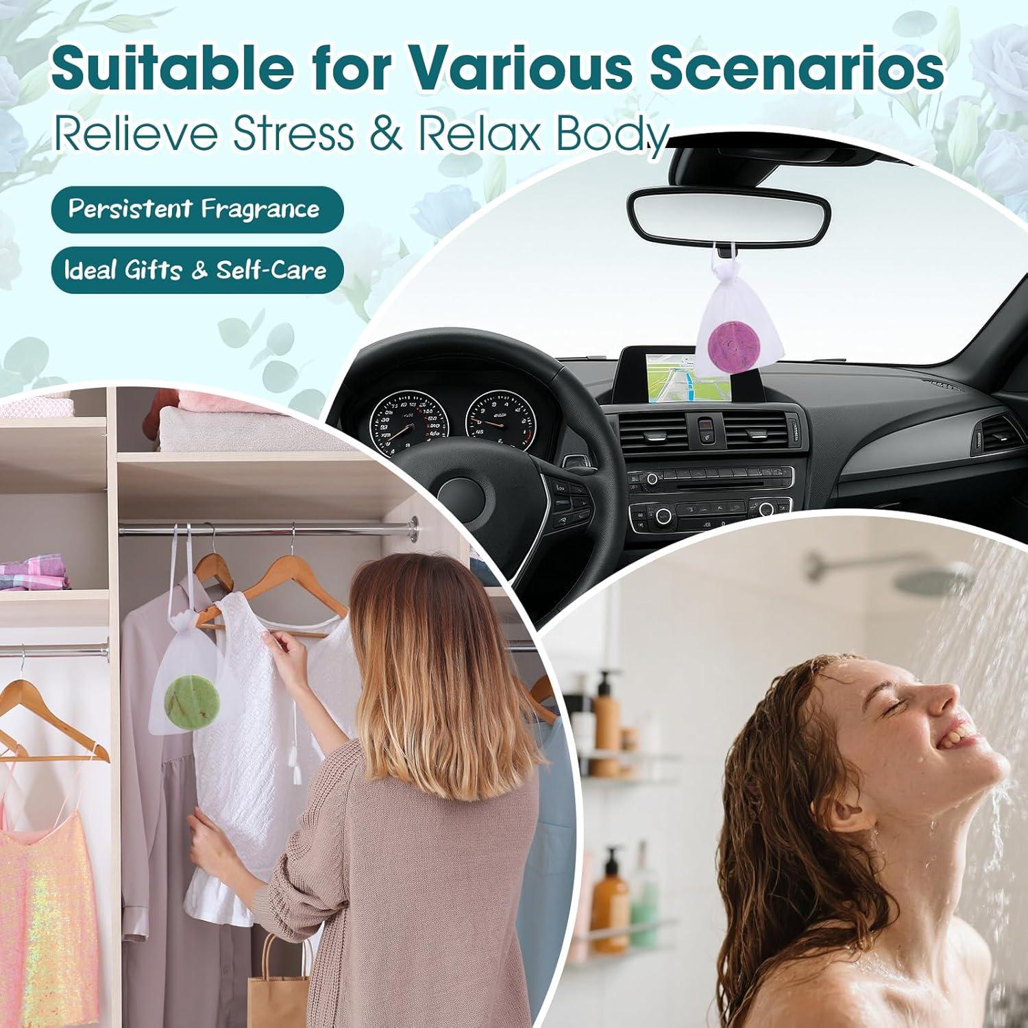 32 Bombas de Ducha Aromaterapia KONEUK - Regalos Spa