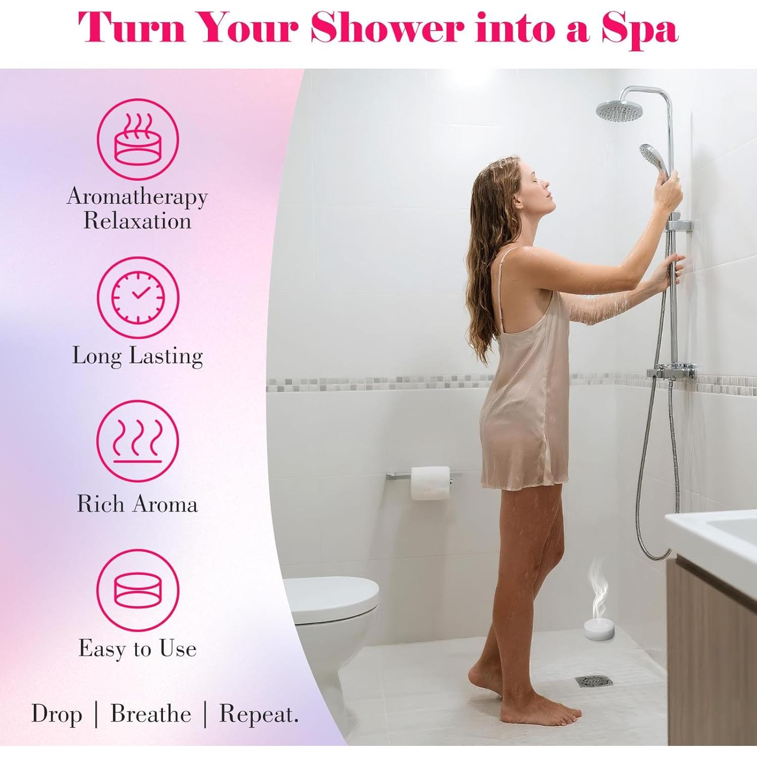 Bombas de Ducha Aromaterapia W&E Choice 21 Pack - Aceites Esenciales