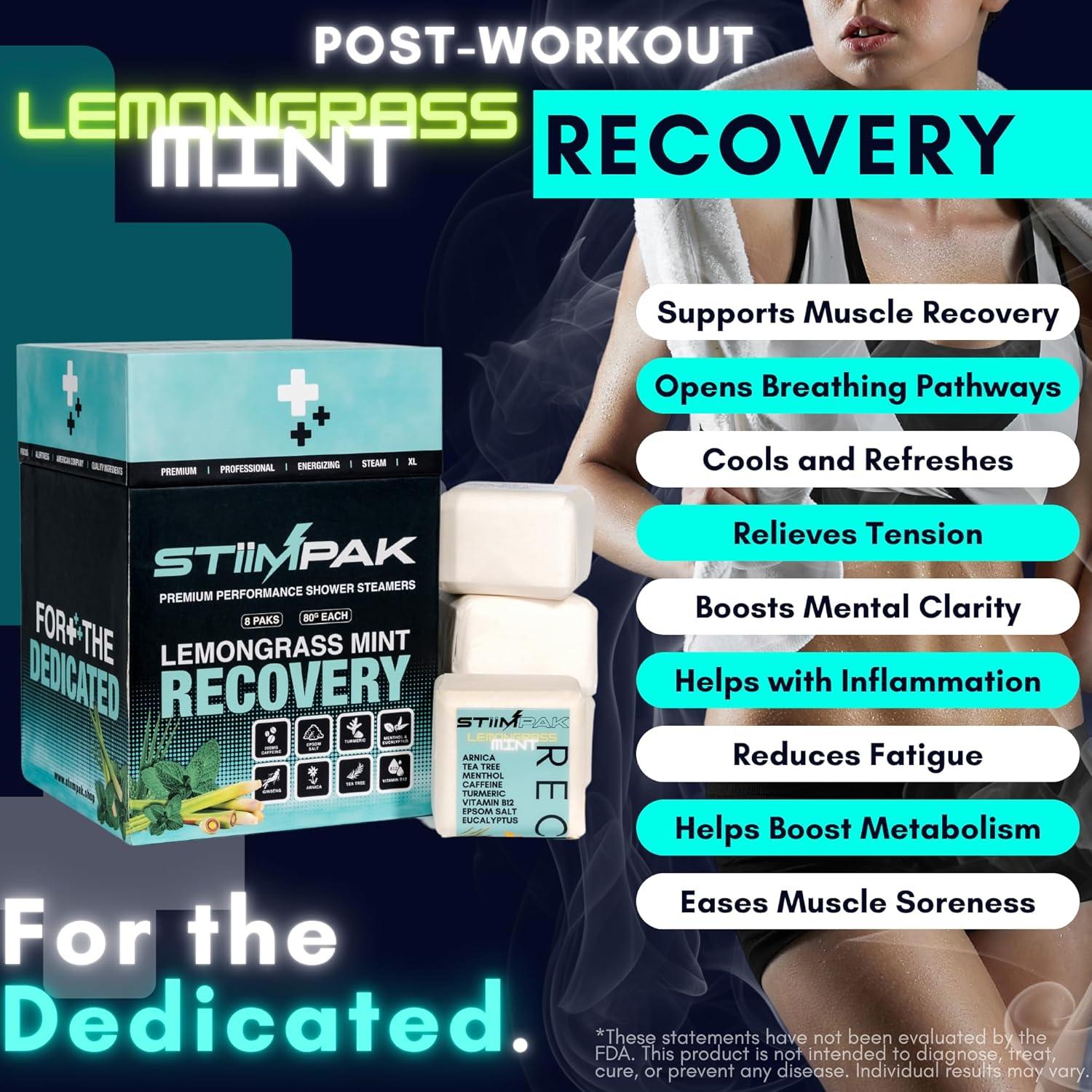 Vaporizadores de Ducha STiiMPAK 80g Eucalipto y Mentol