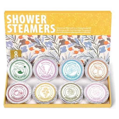 Bombas de Ducha Aromaterapia Huizhou - 8 Fragancias Naturales