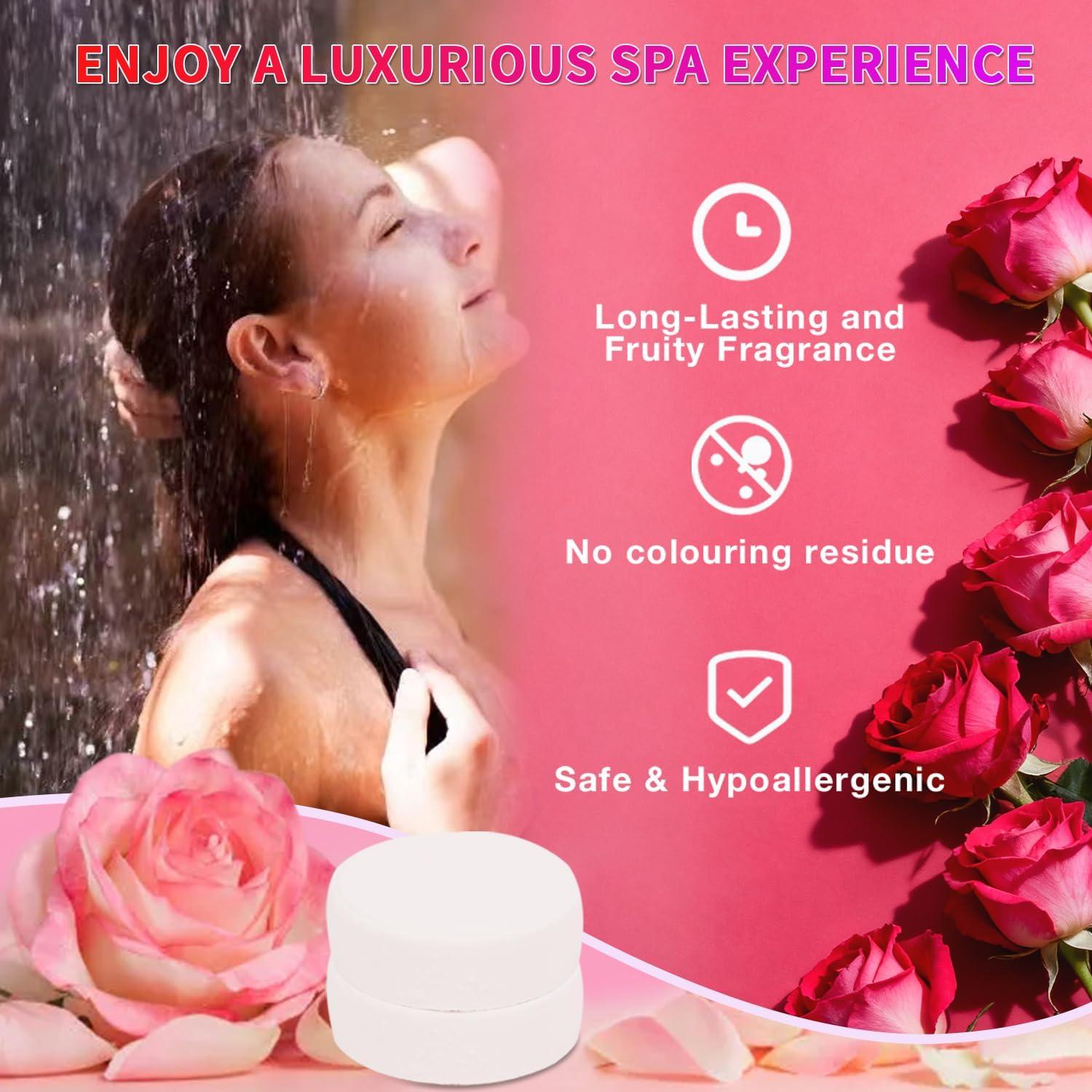 Bombas de Ducha Aromaterapia TTRWIN Paquete de 30 Piezas