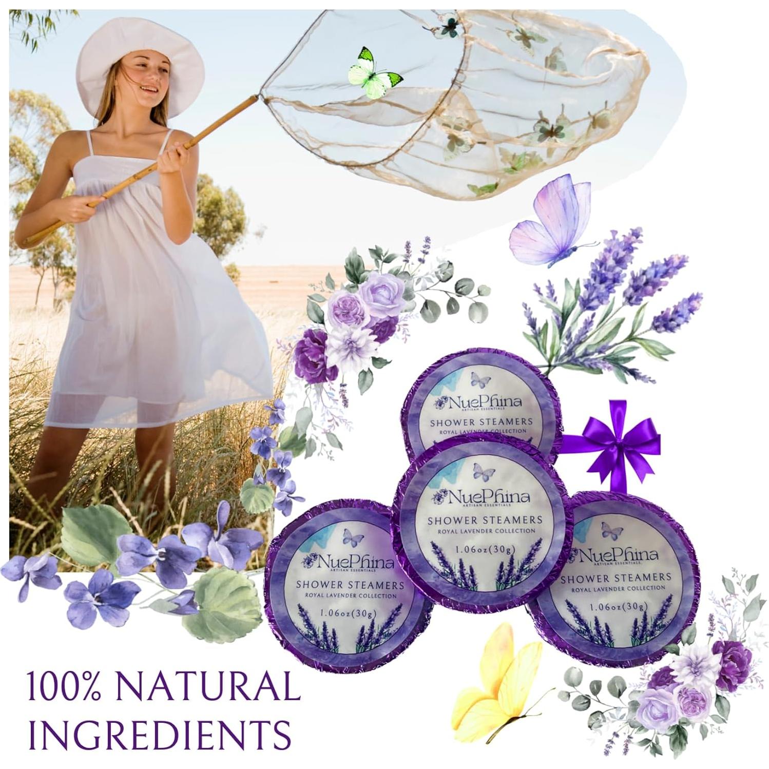 Bolsitas de Vapor de Lavanda NuePhina - Aromaterapia Natural