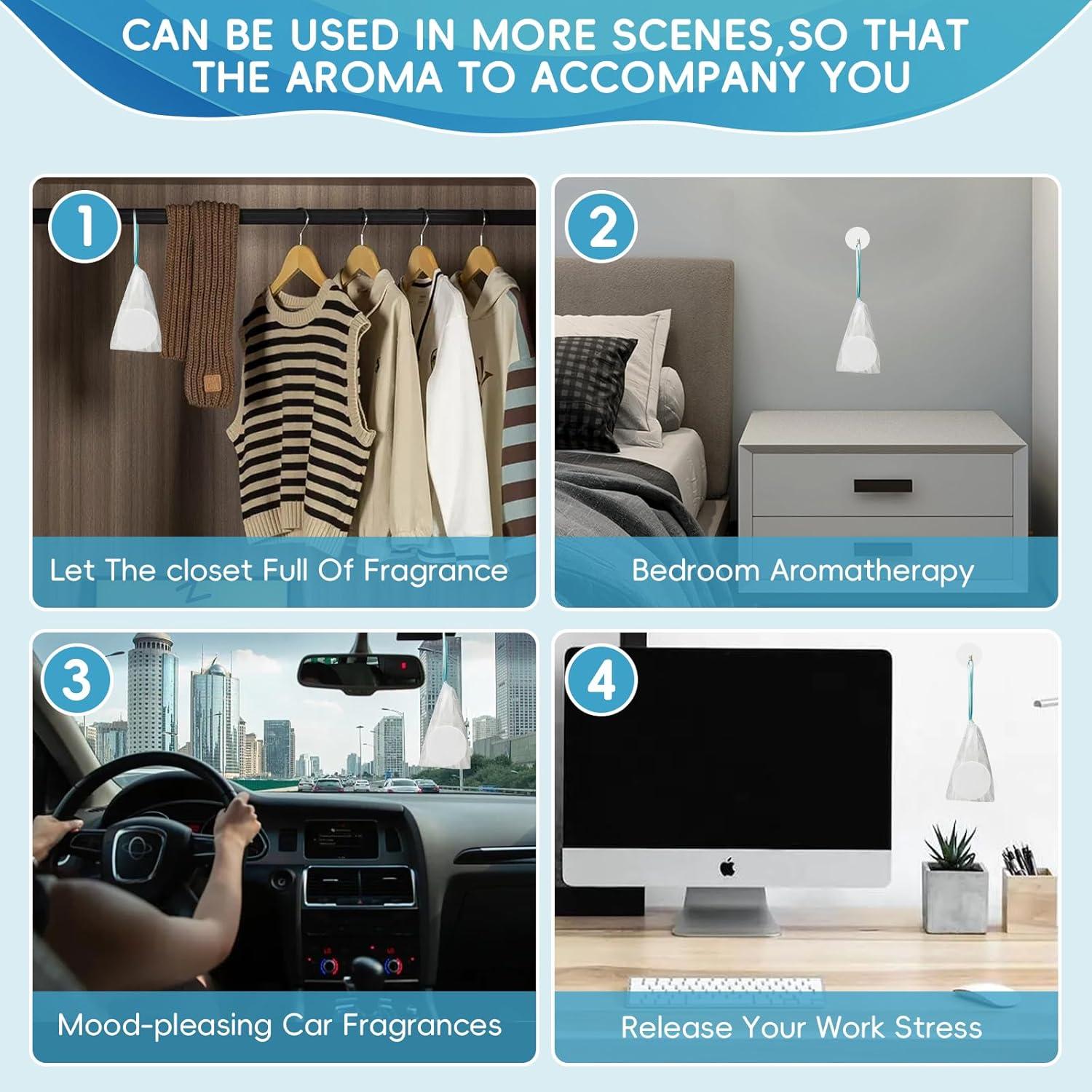 Bombas de Ducha Aromaterapia MIJOYDUO 15 Piezas Eucalipto Menta