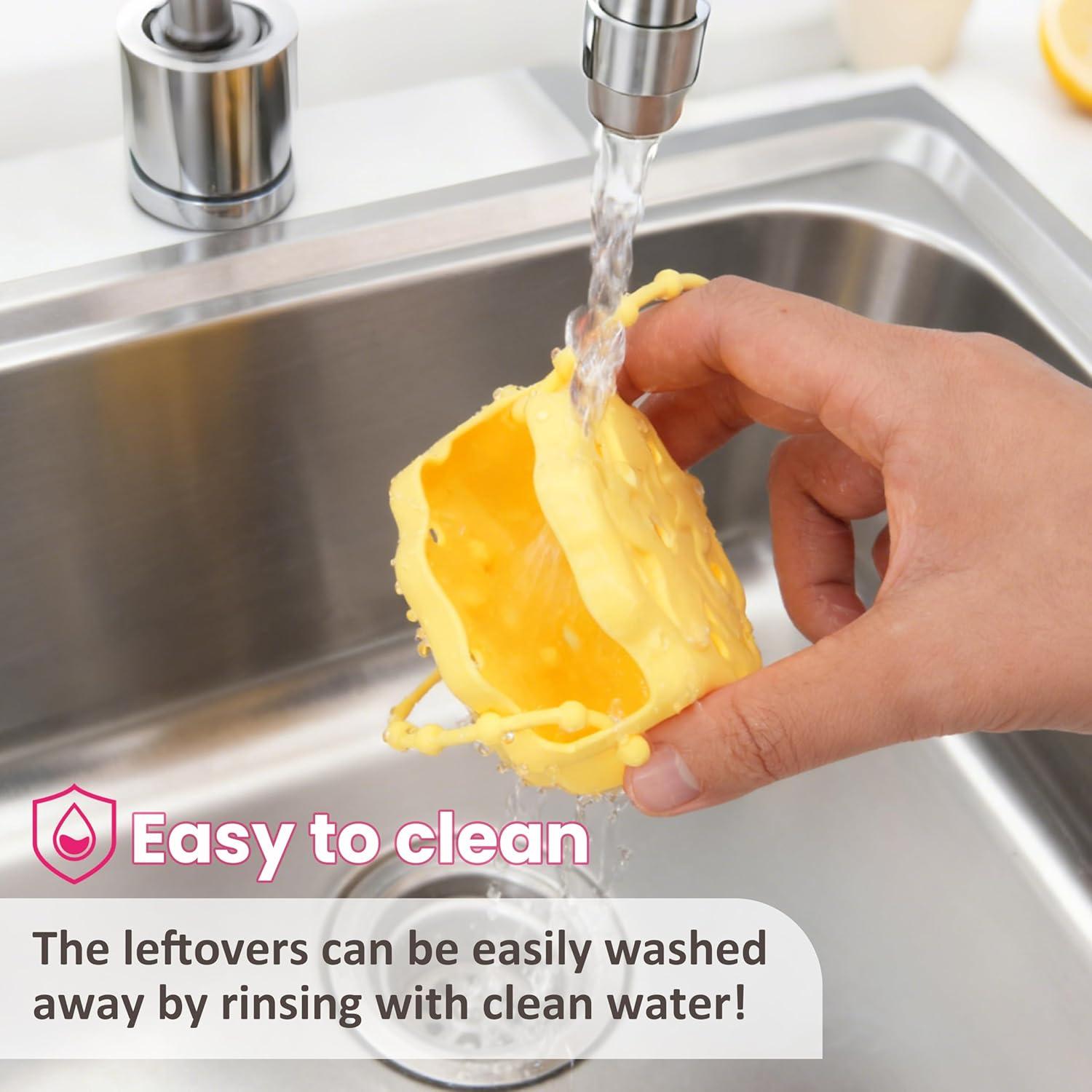 8 Vapores de Ducha LUVCOSY con Soporte de Silicona Azul