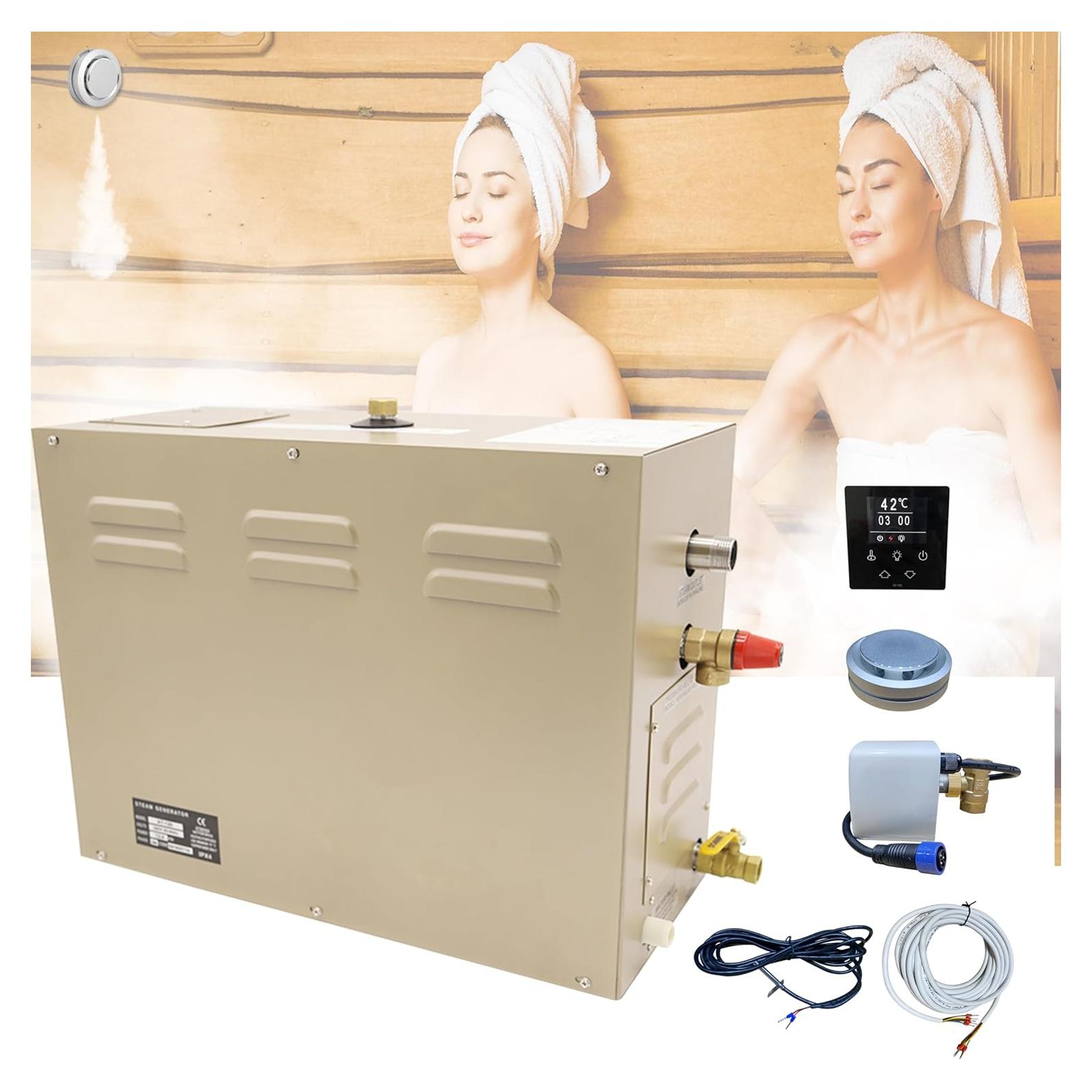 Generador de Ducha de Vapor 9KW JJFFTAO con Autodesagüe