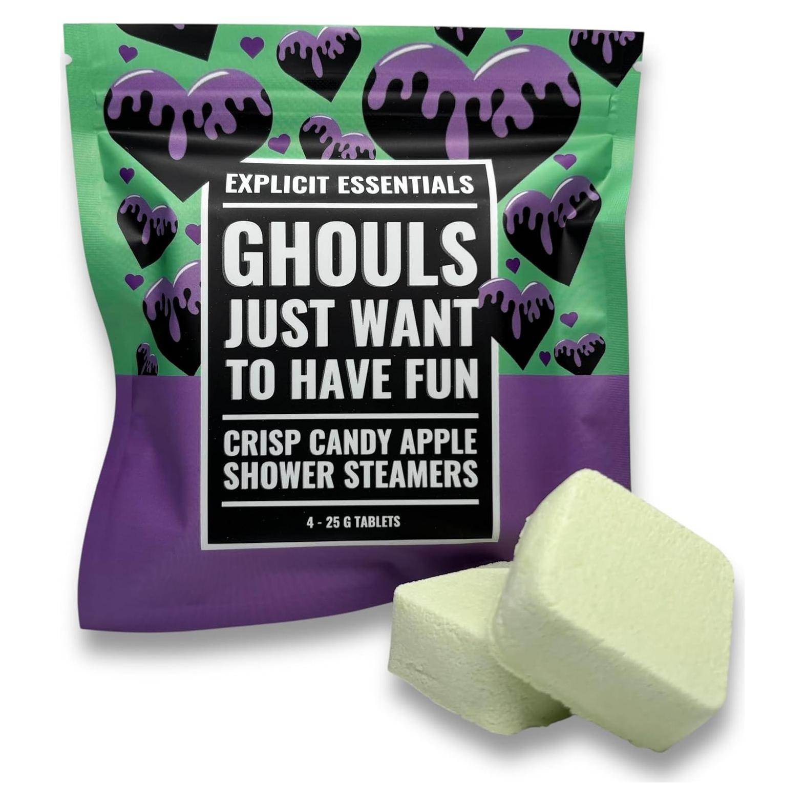 Vapores de Ducha de Halloween Esenciales Explícitos - 4 Unidades