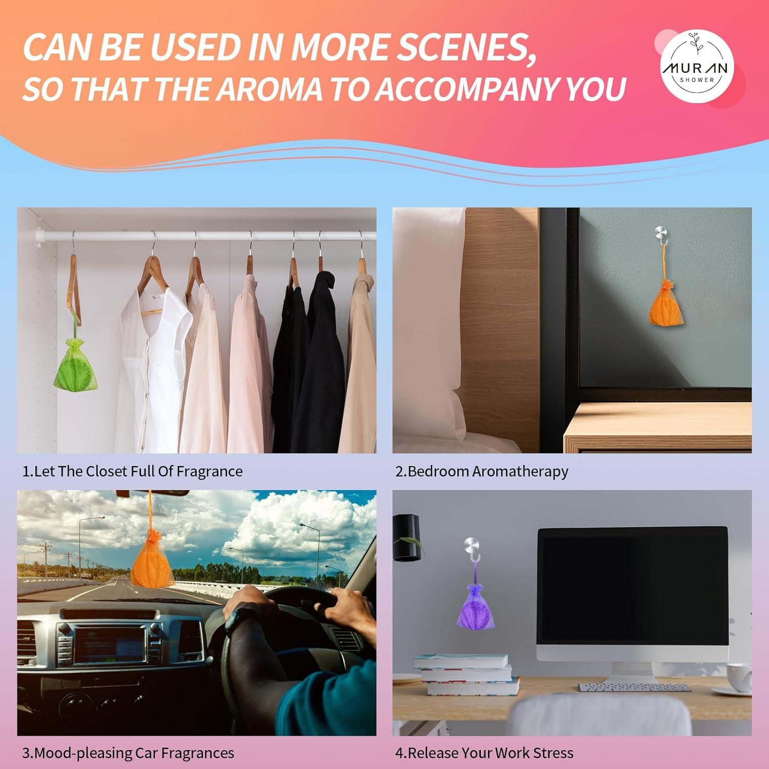 Bombas de Ducha Aromaterapia MURAN - Set de 21 Piezas