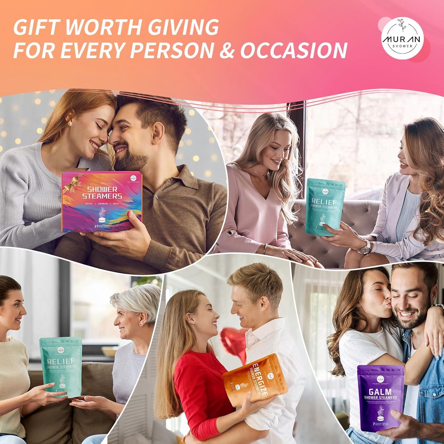 Bombas de Ducha Aromaterapia MURAN - Set de 21 Piezas