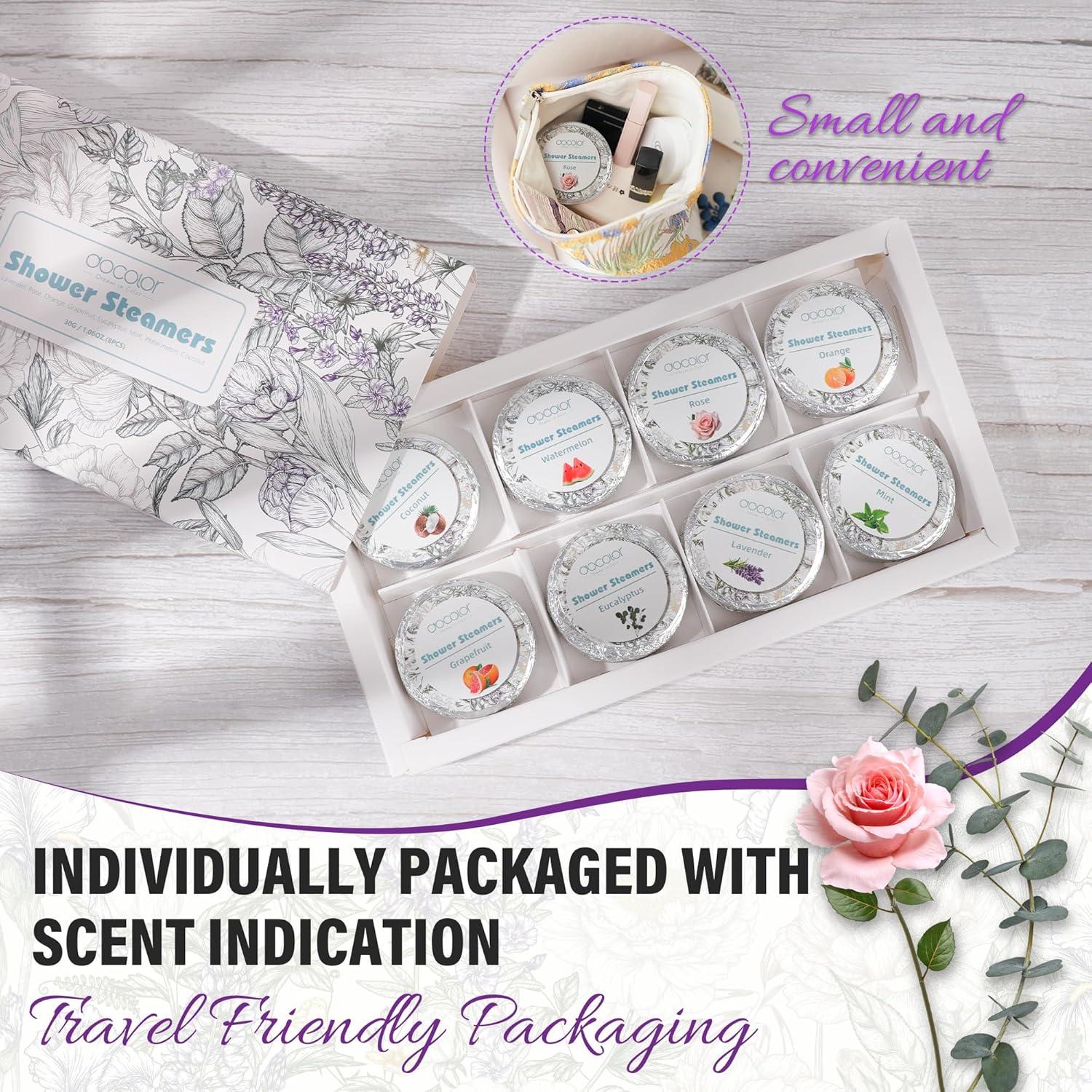 Bombas de Ducha Aromaterapia docolor 12 Piezas Relajación