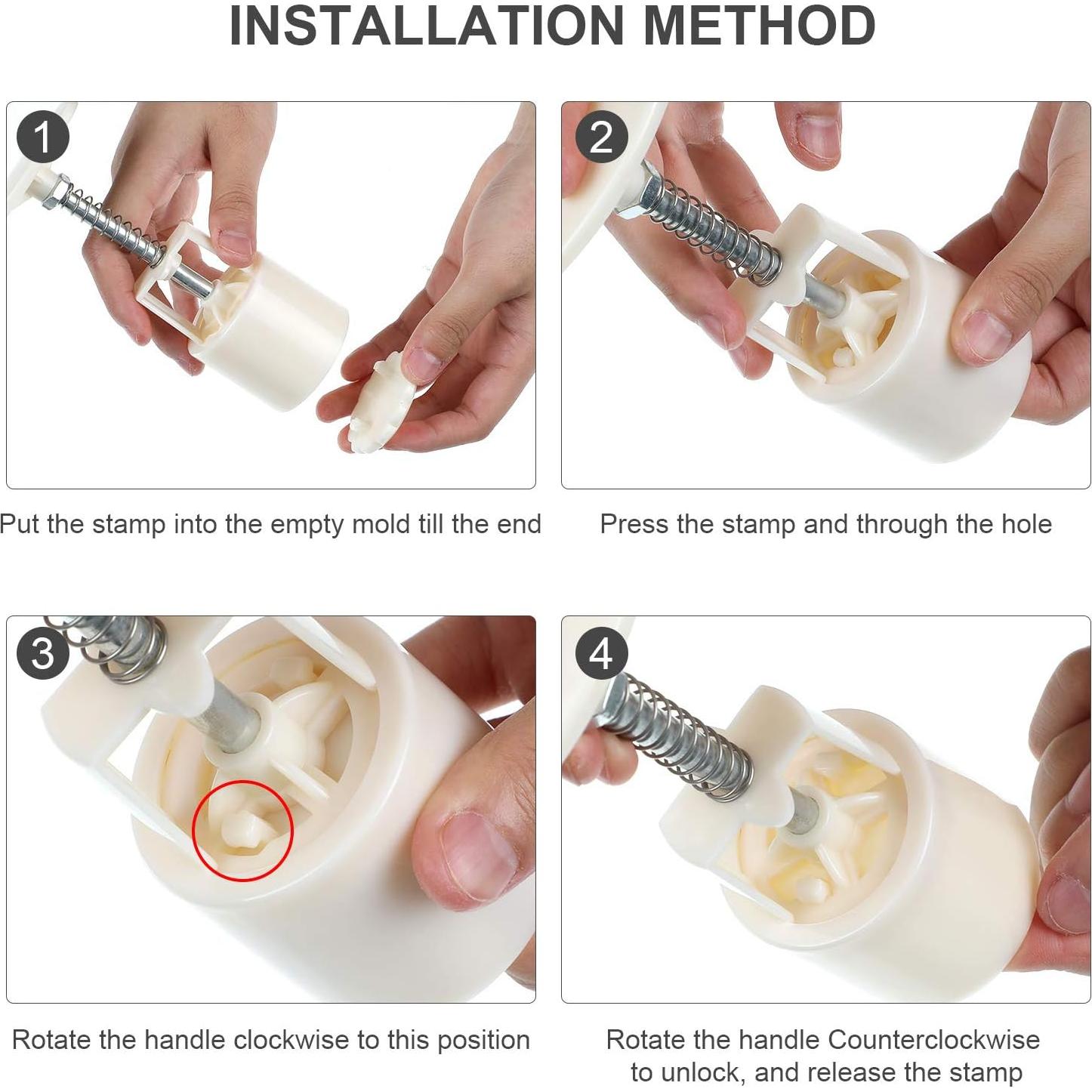 Kit de Molde para Bombas de Baño 14 Piezas Boao - DIY