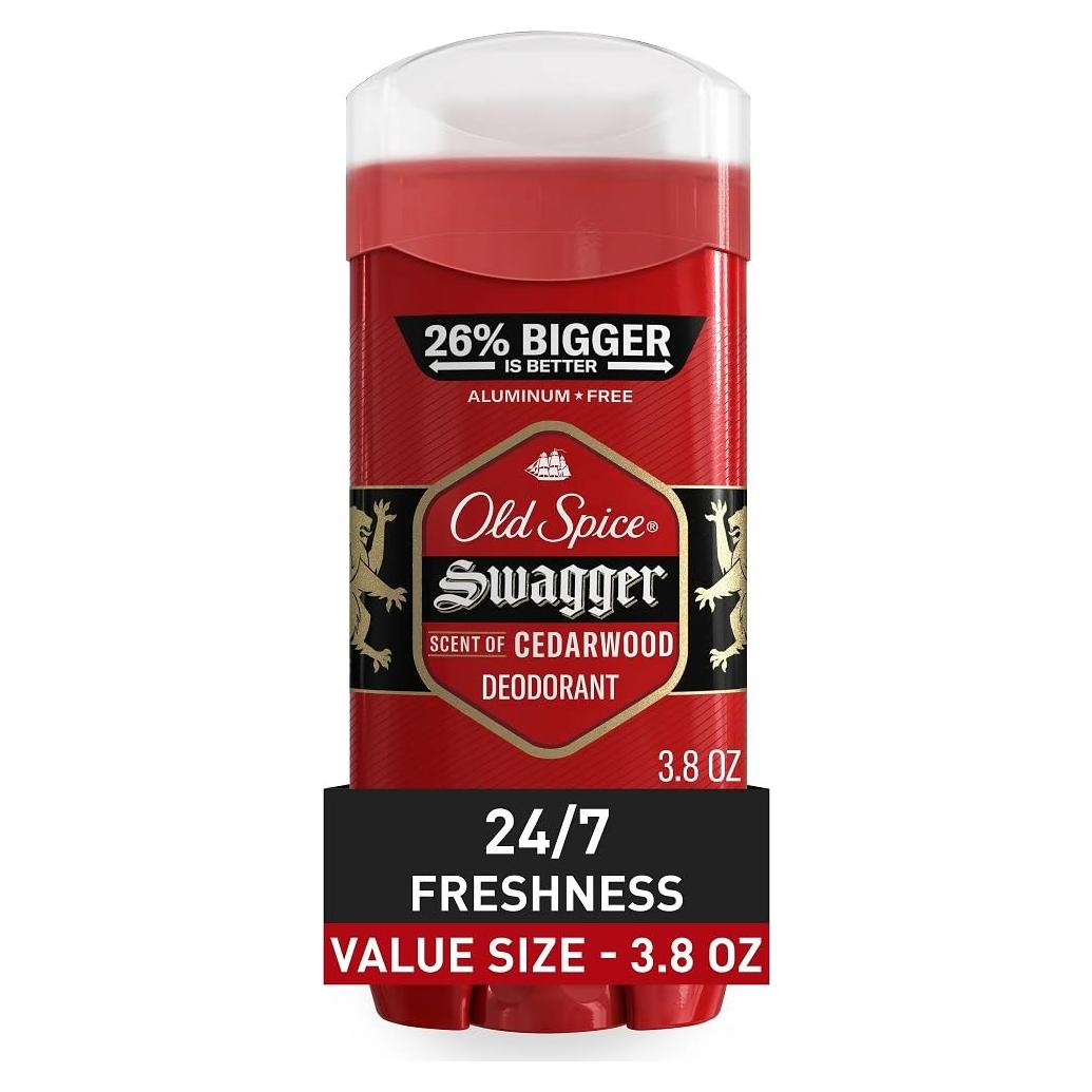 Desodorante Old Spice Zona Roja Swagger 107 g Sin Aluminio