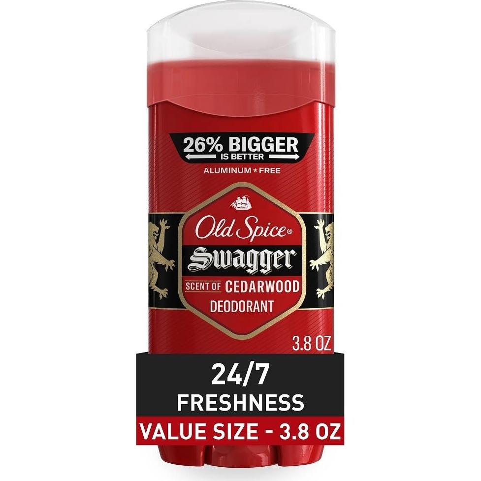 Desodorante Old Spice Zona Roja Swagger 107 g Sin Aluminio