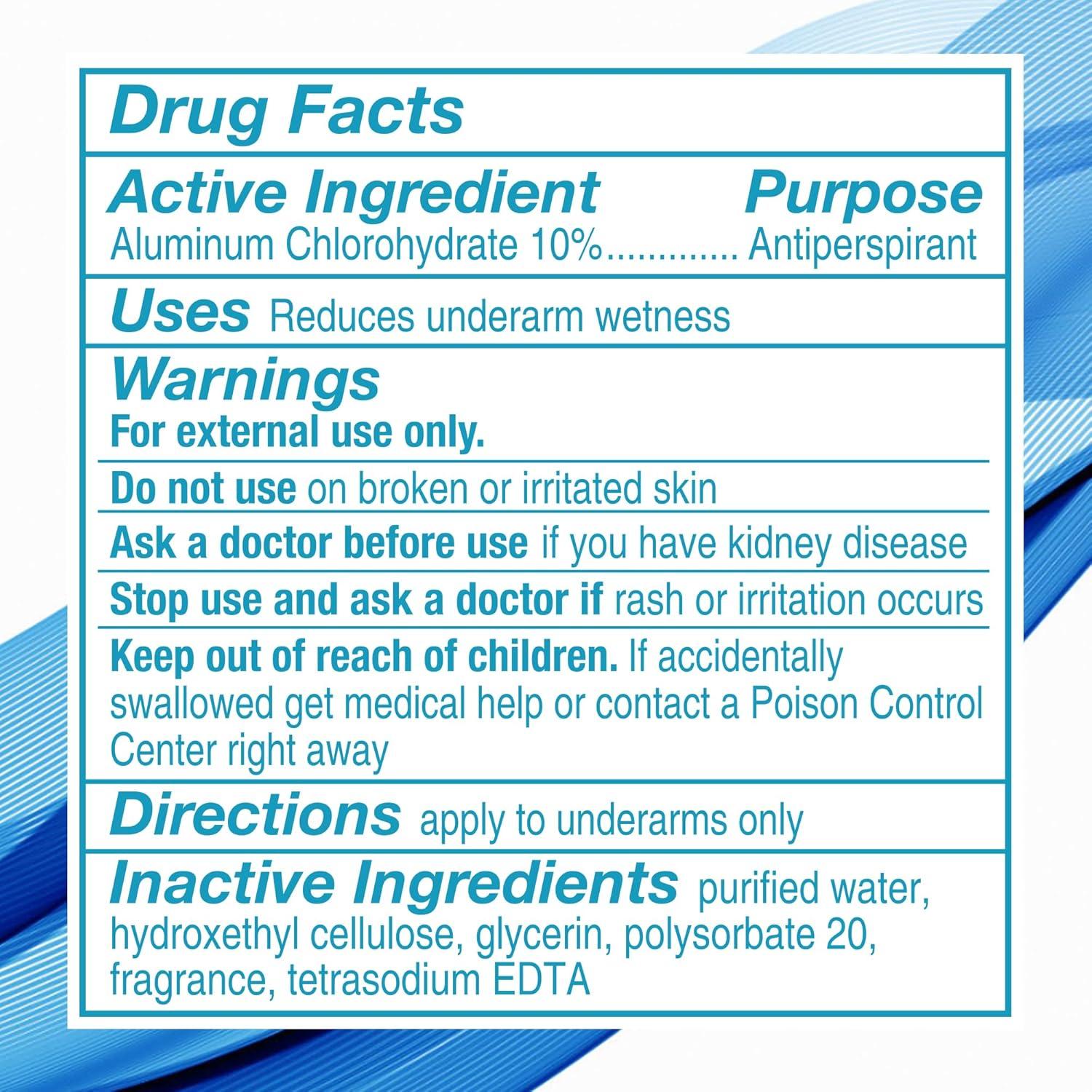 Desodorante Roll-On Freshscent Sin Alcohol 42.5 g Paquete 96