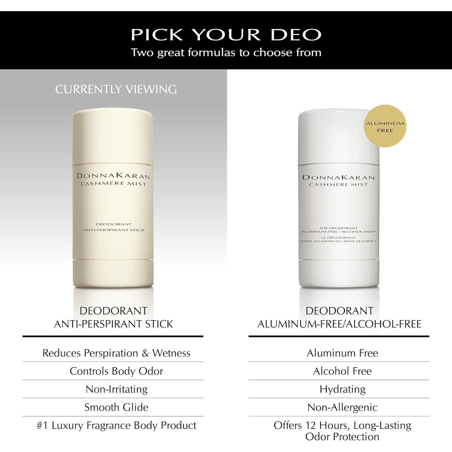 Desodorante Antitranspirante en Barra Donna Karan Cashmere Mist 28g