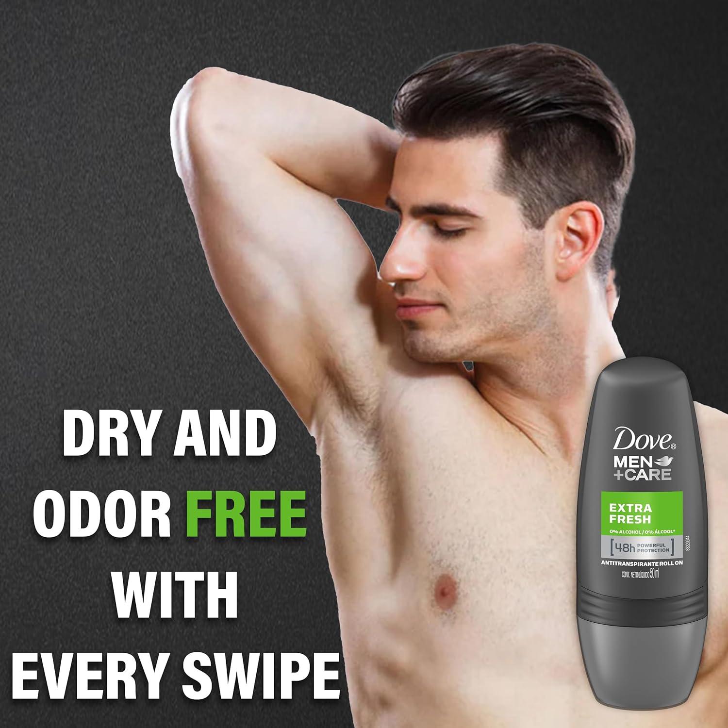 Desodorante Roll-On Dove Men+Care Extra Fresh 6x50ml