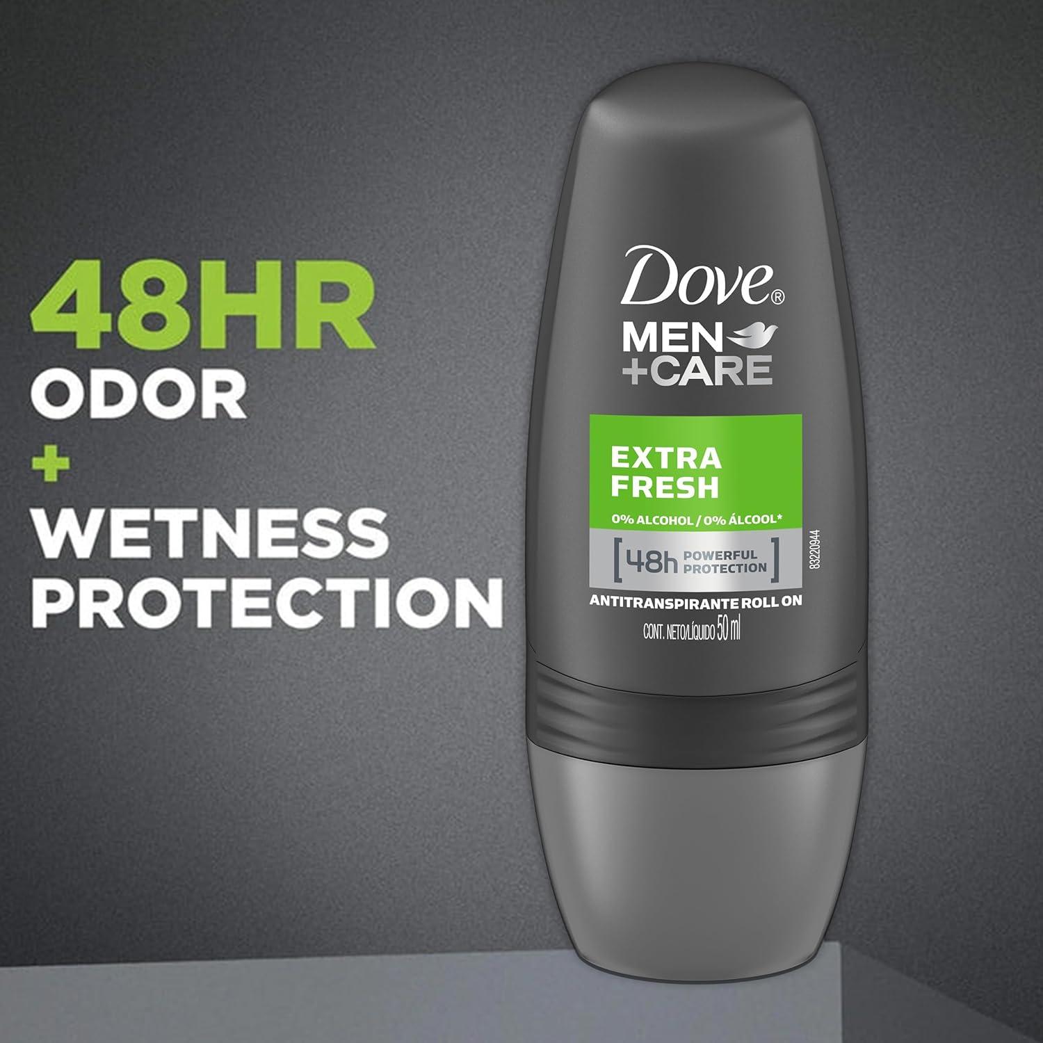Desodorante Roll-On Dove Men+Care Extra Fresh 6x50ml