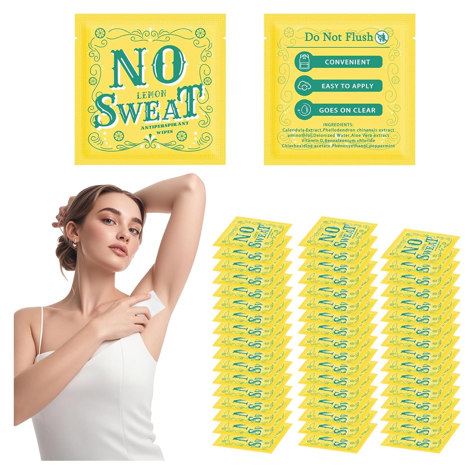 Toallitas Desodorantes Corporales BUAEL Mini 50 Piezas Hipoalergénicas