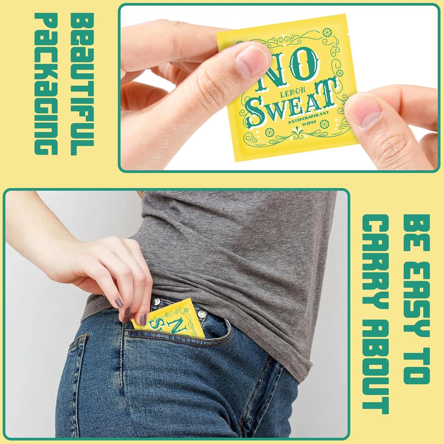 Toallitas Desodorantes Corporales BUAEL Mini 50 Piezas Hipoalergénicas