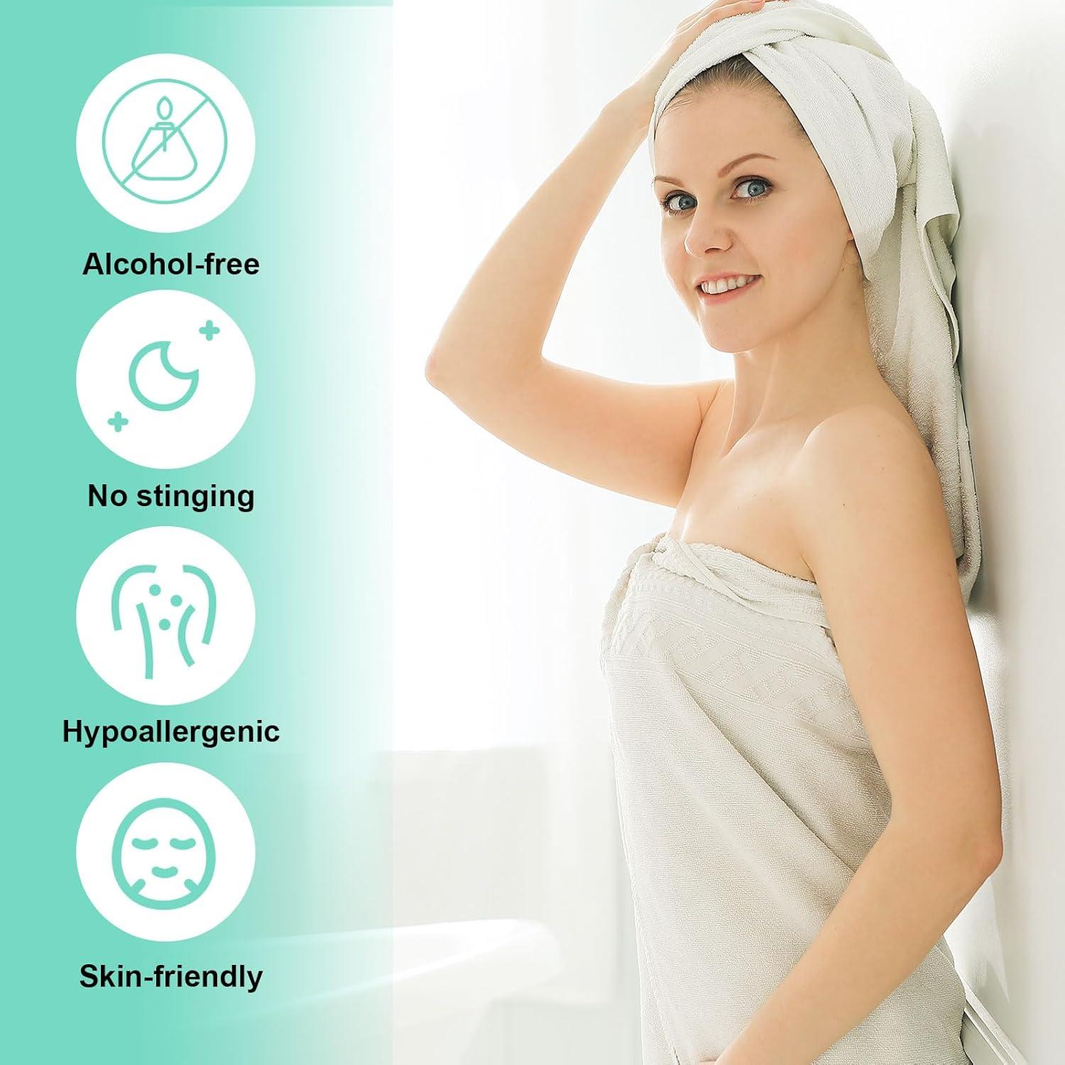 100 Toallitas Desodorantes Individuales YONHTUTU Jazmín