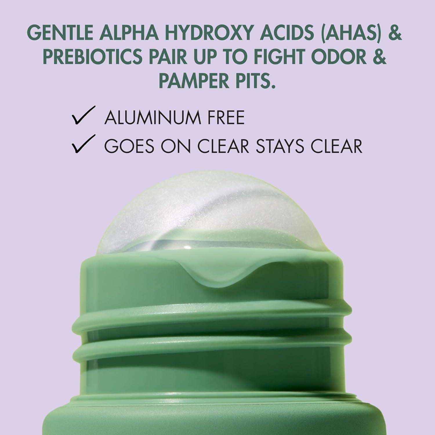 Desodorante Roll-On Ban AHA Sin Aluminio 65.2 ml Cítricos y Jazmín