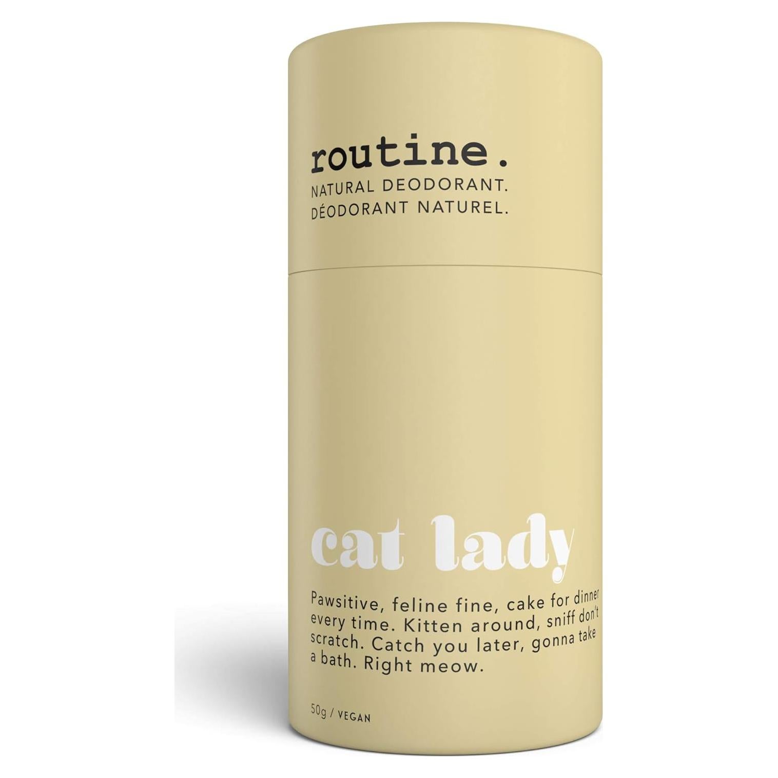 Desodorante Natural en Barra ROUTINE 50g - Libre de Aluminio