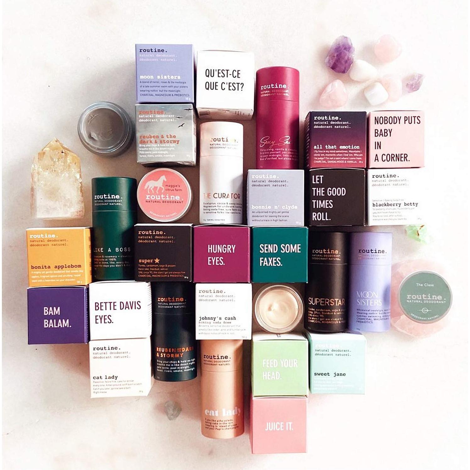 Desodorante Natural en Barra ROUTINE 50g - Libre de Aluminio