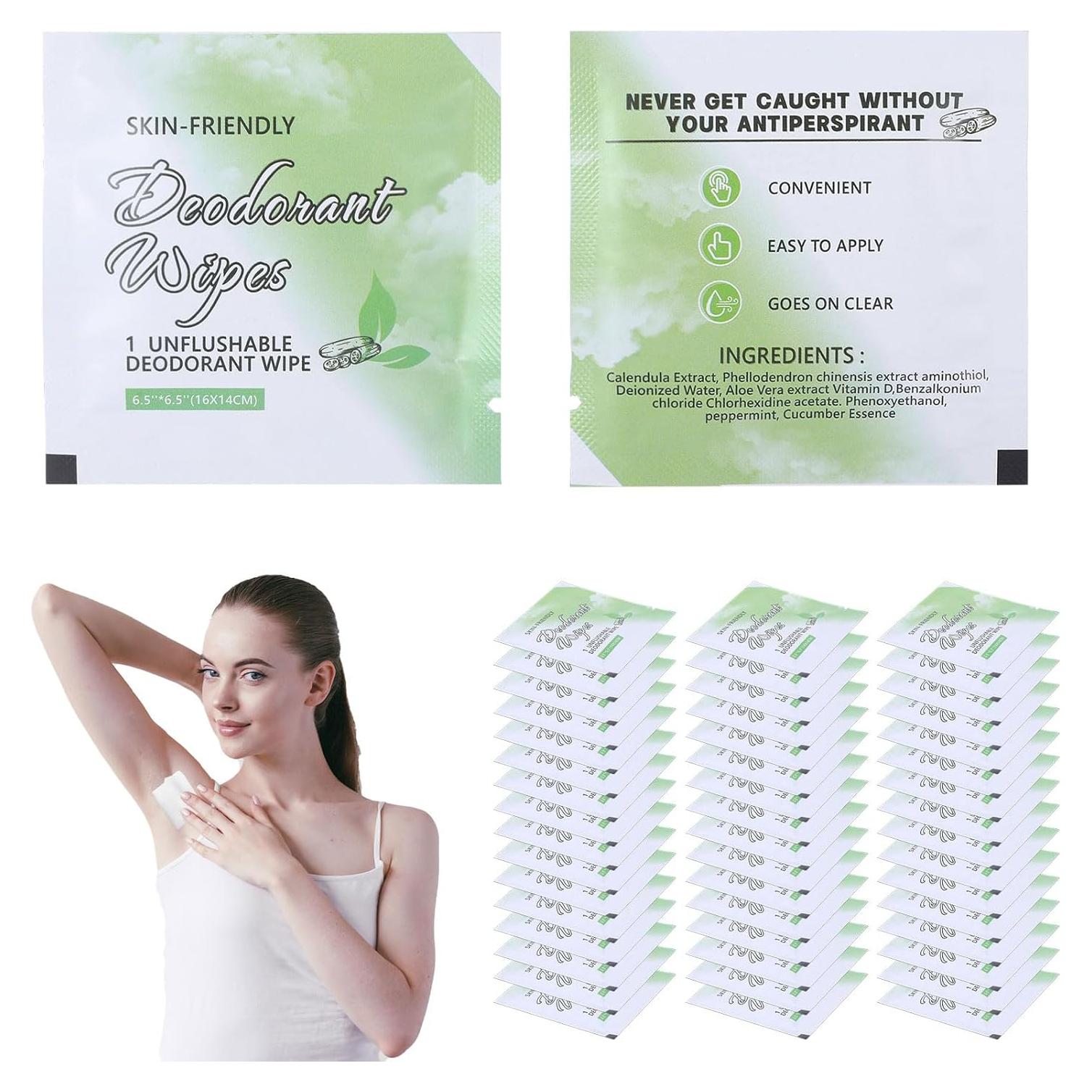 200 Toallitas Desodorantes Pepino Xyulaan Mini Viaje