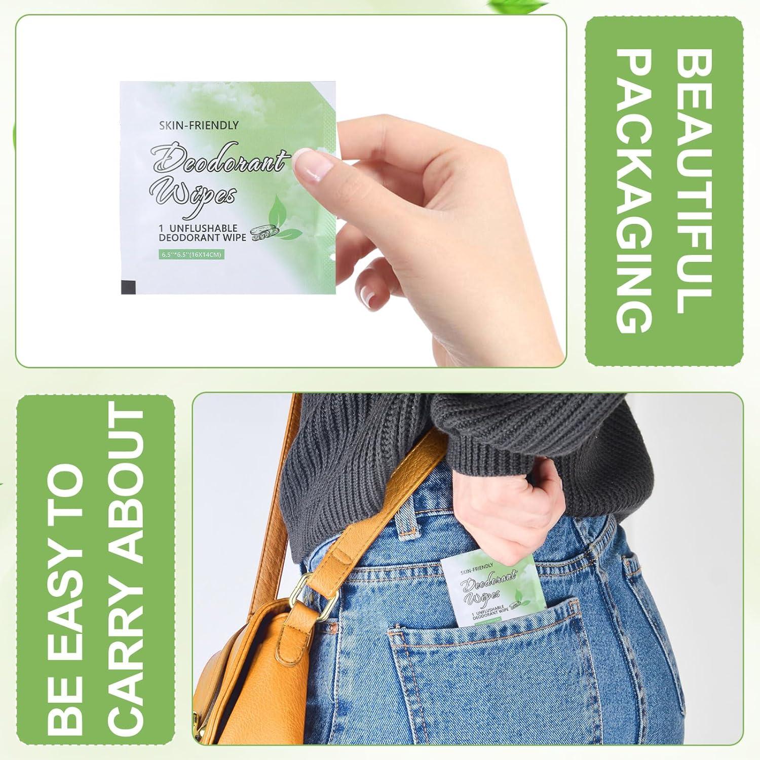 200 Toallitas Desodorantes Pepino Xyulaan Mini Viaje