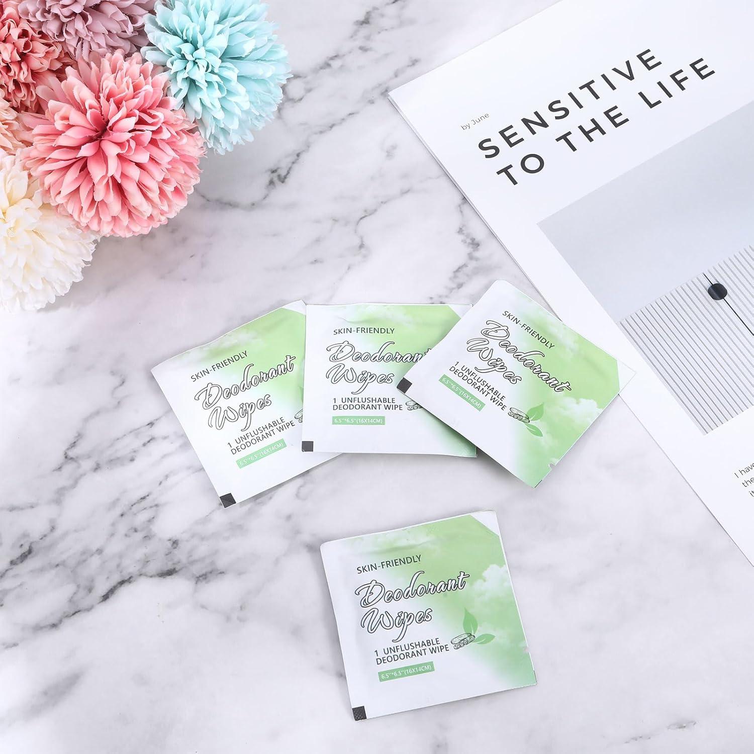 200 Toallitas Desodorantes Pepino Xyulaan Mini Viaje