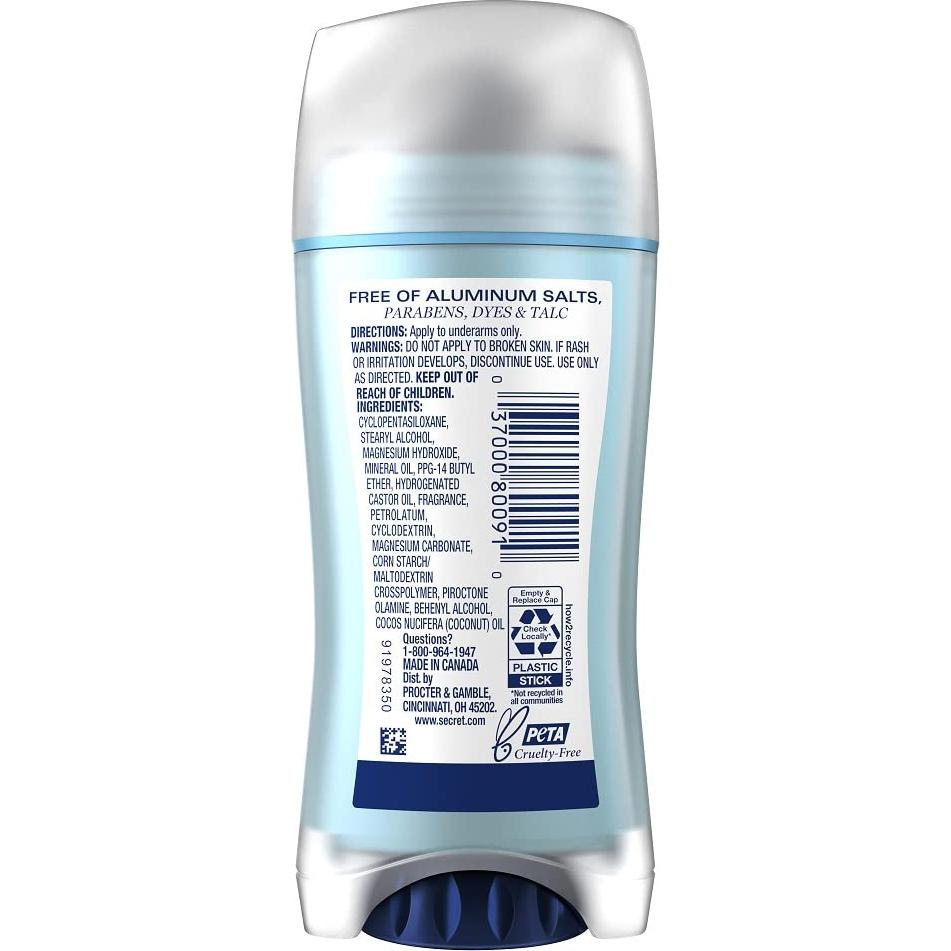 Desodorante sin Aluminio Secret para Mujeres Coco 68g