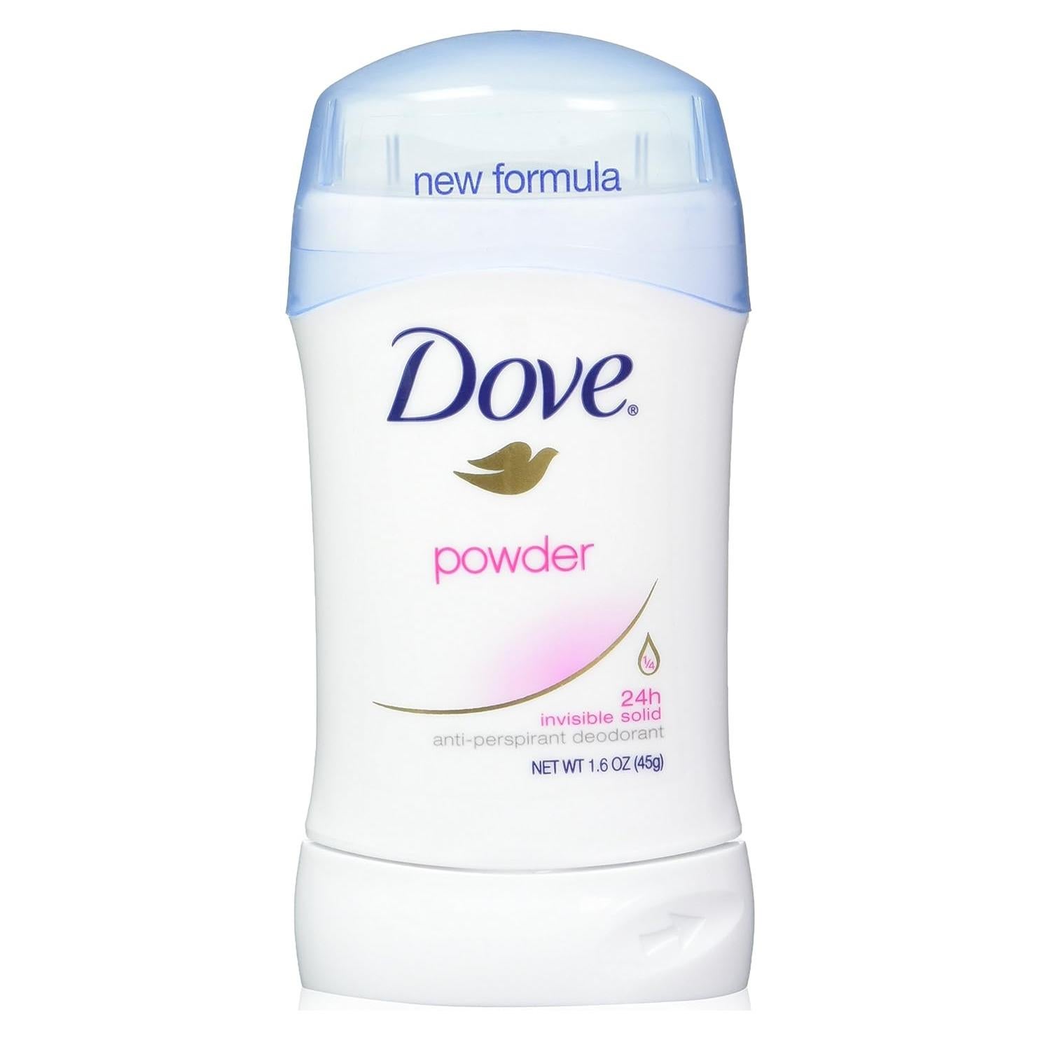 Desodorante Antitranspirante Dove Sólido Invisible 3 Piezas 47ml