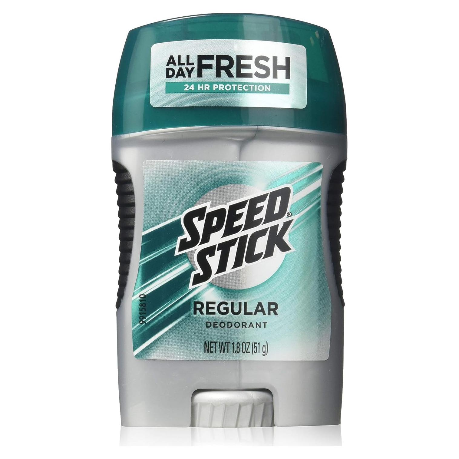 Desodorante Speed Stick Regular 51 g - Paquete de 6 unidades