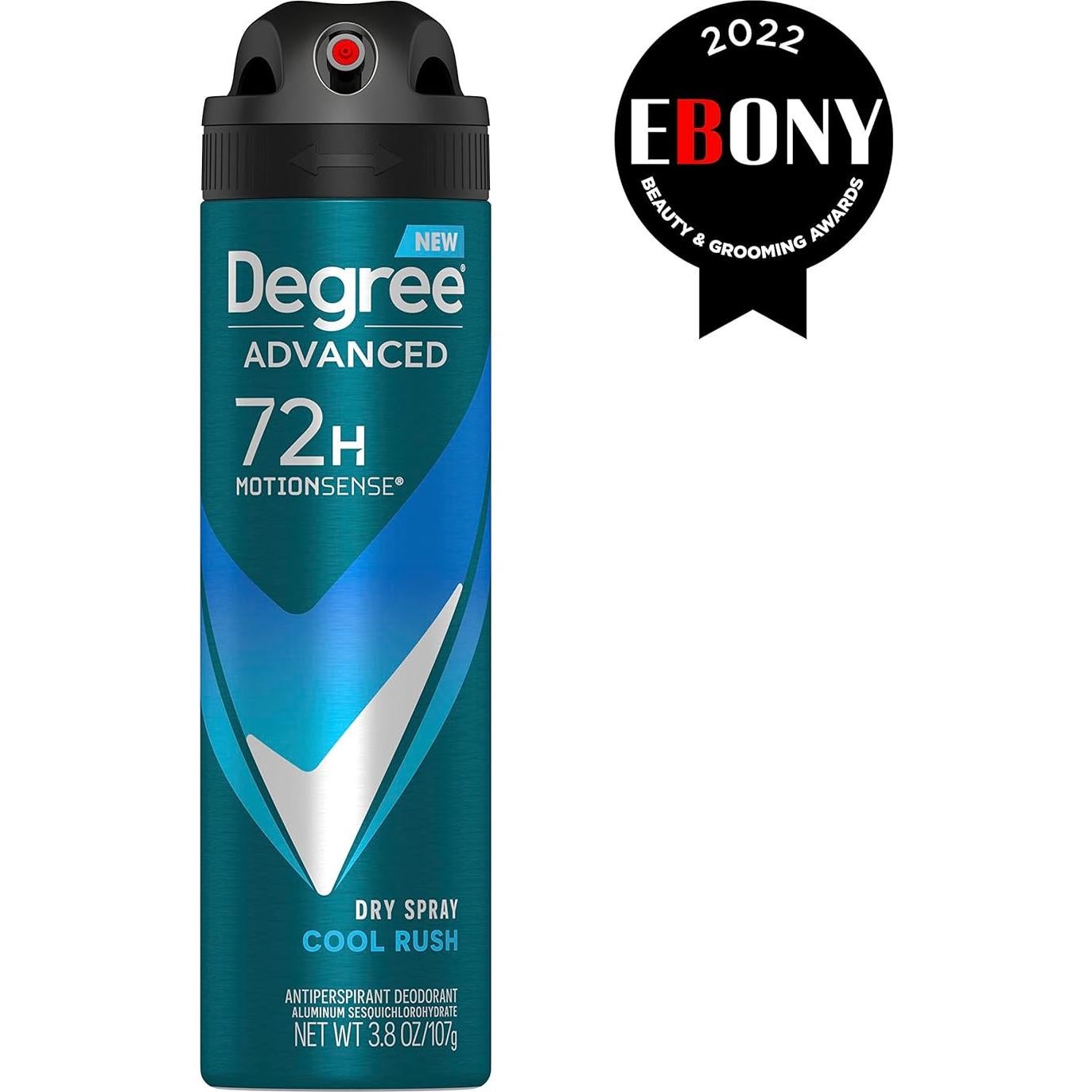 Desodorante Antitranspirante Spray Seco Degree Men 3x107g Cool Rush