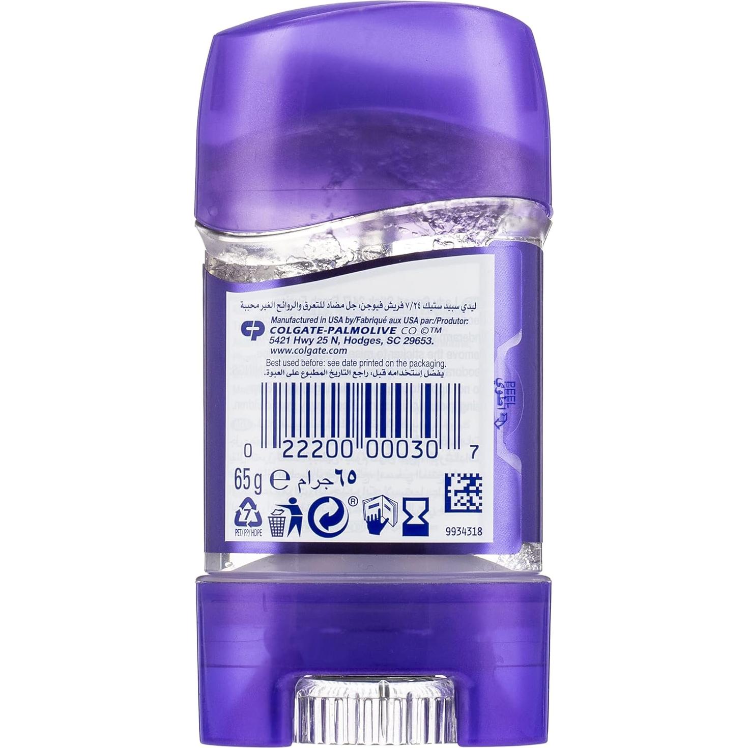 Antitranspirante Gel Lady Speed Stick Fusión Fresca 65g