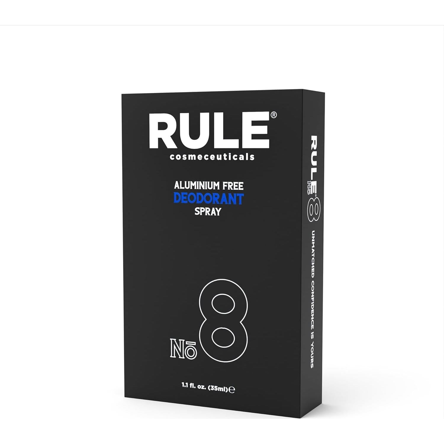 Desodorante Spray Antitranspirante para Hombres Regla No.8 30mL