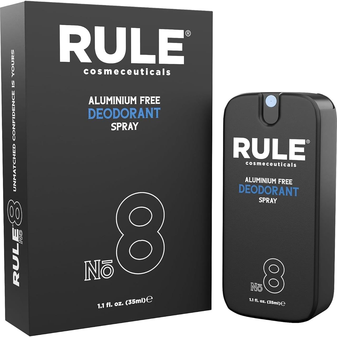 Desodorante Spray Antitranspirante para Hombres Regla No.8 30mL