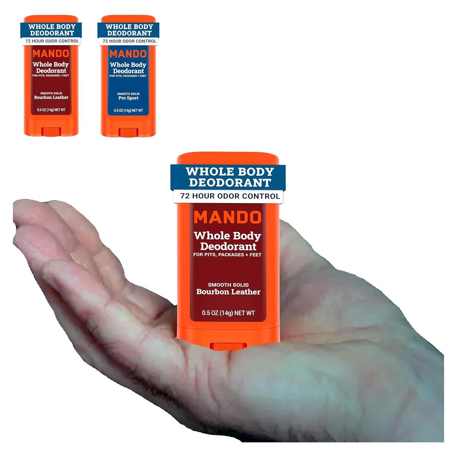 Desodorante Corporal Completo Mando - Sin Aluminio - 14g - 2 Unidades