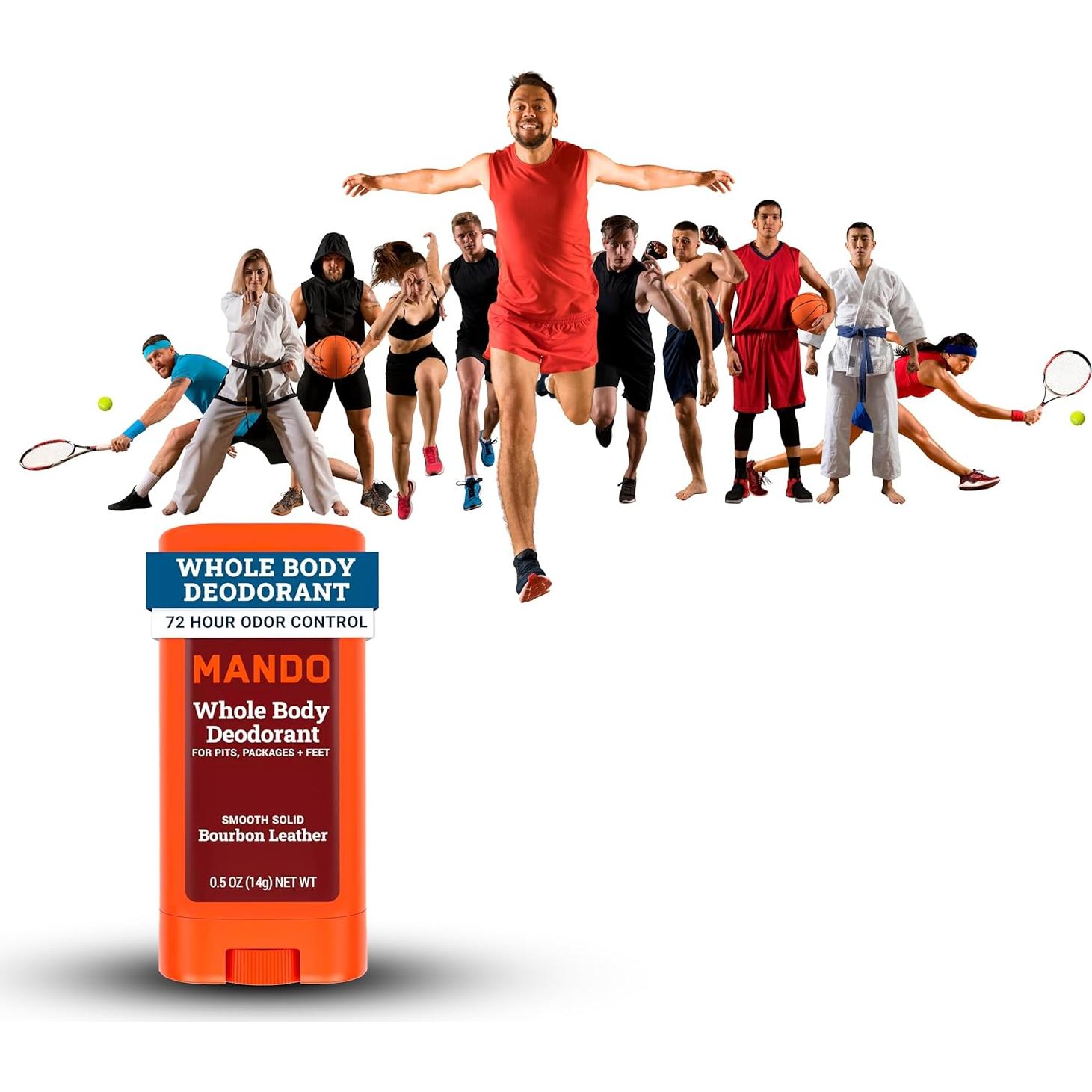 Desodorante Corporal Completo Mando - Sin Aluminio - 14g - 2 Unidades