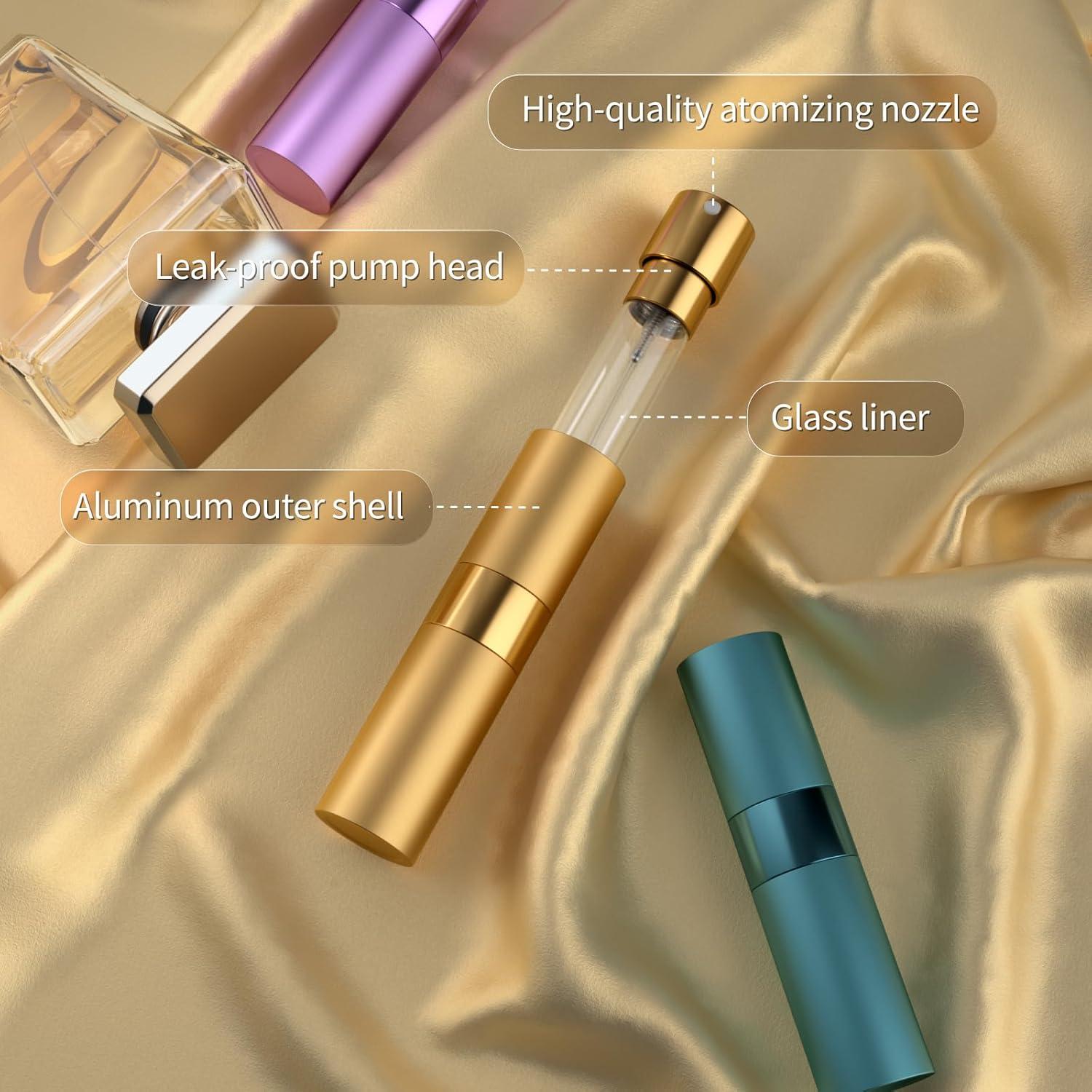 Botellas Atomizadoras de Perfume Refillables YIKIBOX 8ml - Pack 3